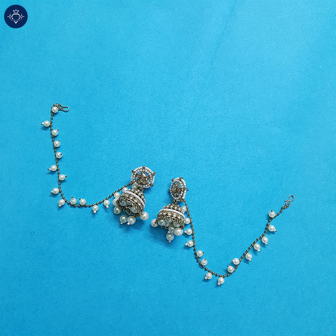 Avantika Earrings – A Fusion of Tradition & Elegance