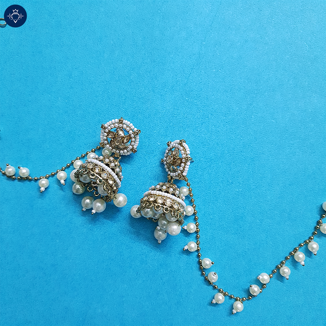 Avantika Earrings – A Fusion of Tradition & Elegance