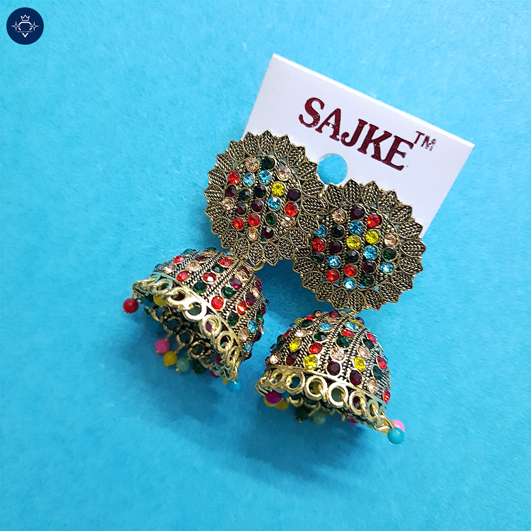 Gulzaar Jhumka – A Burst of Colors & Tradition!