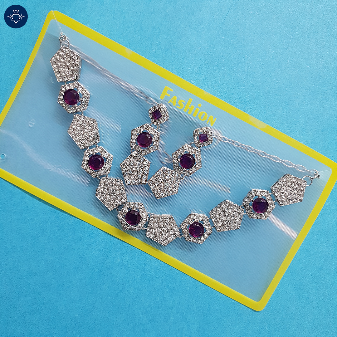 Jamuni Shadbhuja Necklace Set – A Royal Statement! 