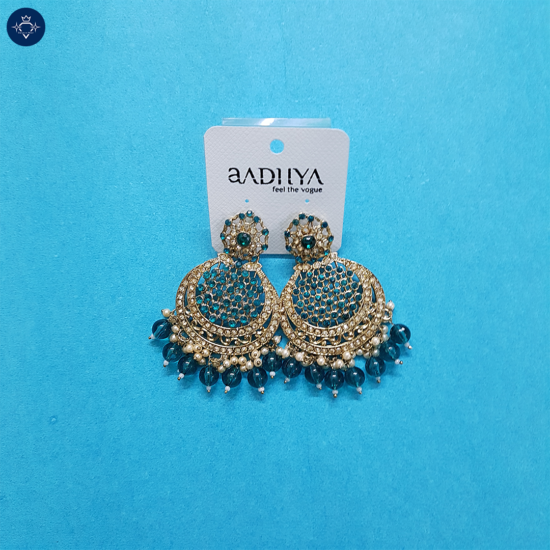 Mahtab-e-Firoza Earrings
