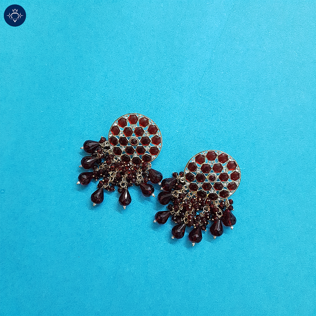 Rudrakshi Earrings