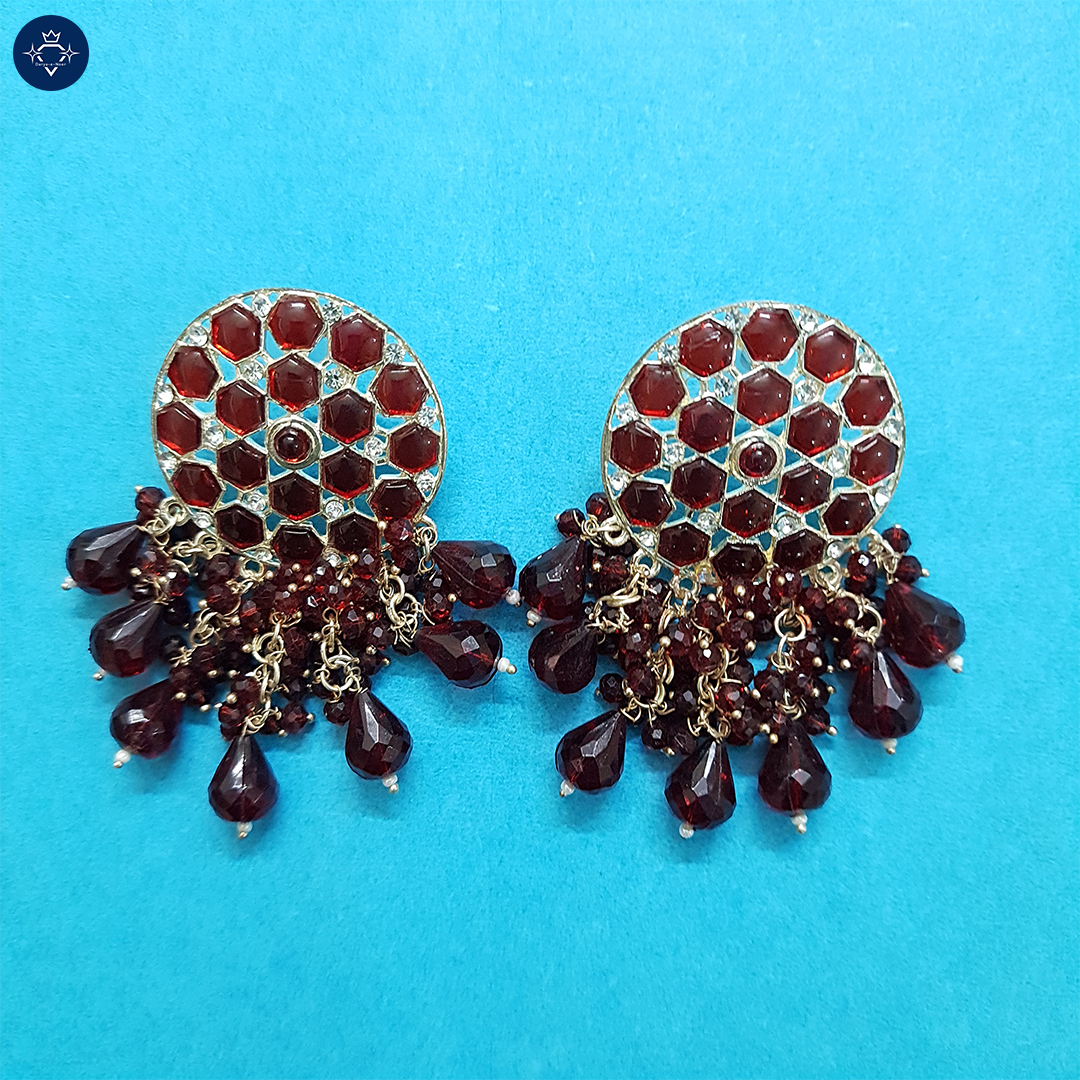 Rudrakshi Earrings