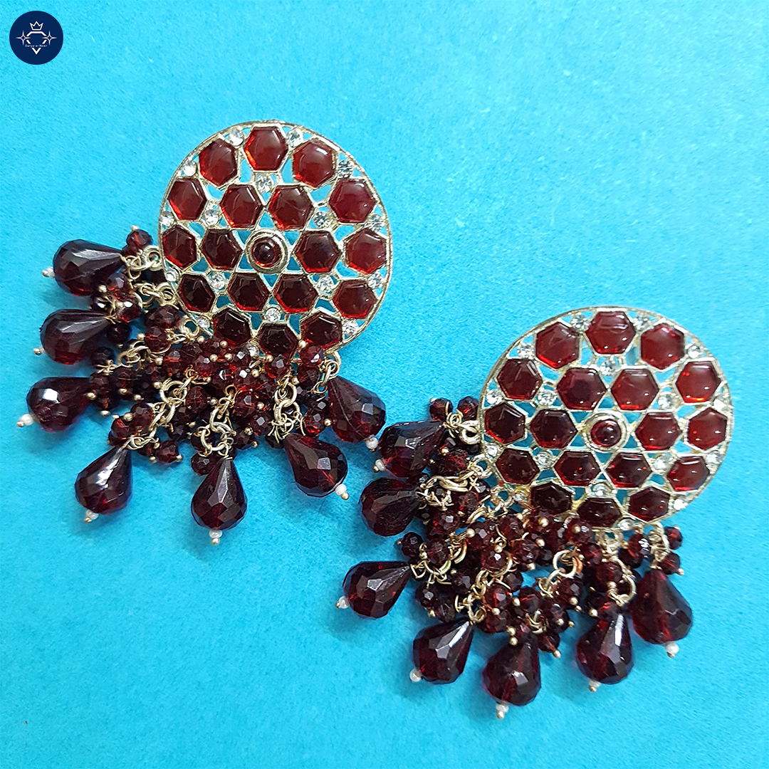 Rudrakshi Earrings