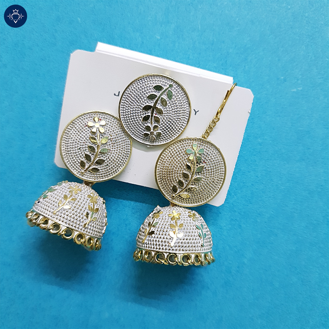 Simroz Earrings & Maangtikka Set