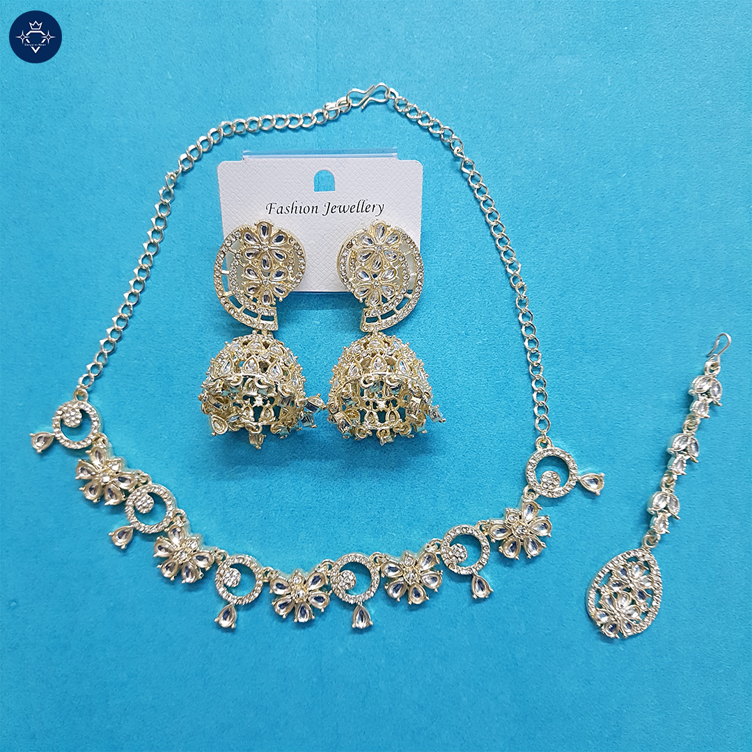 Suvarna Kusum Necklace Set
