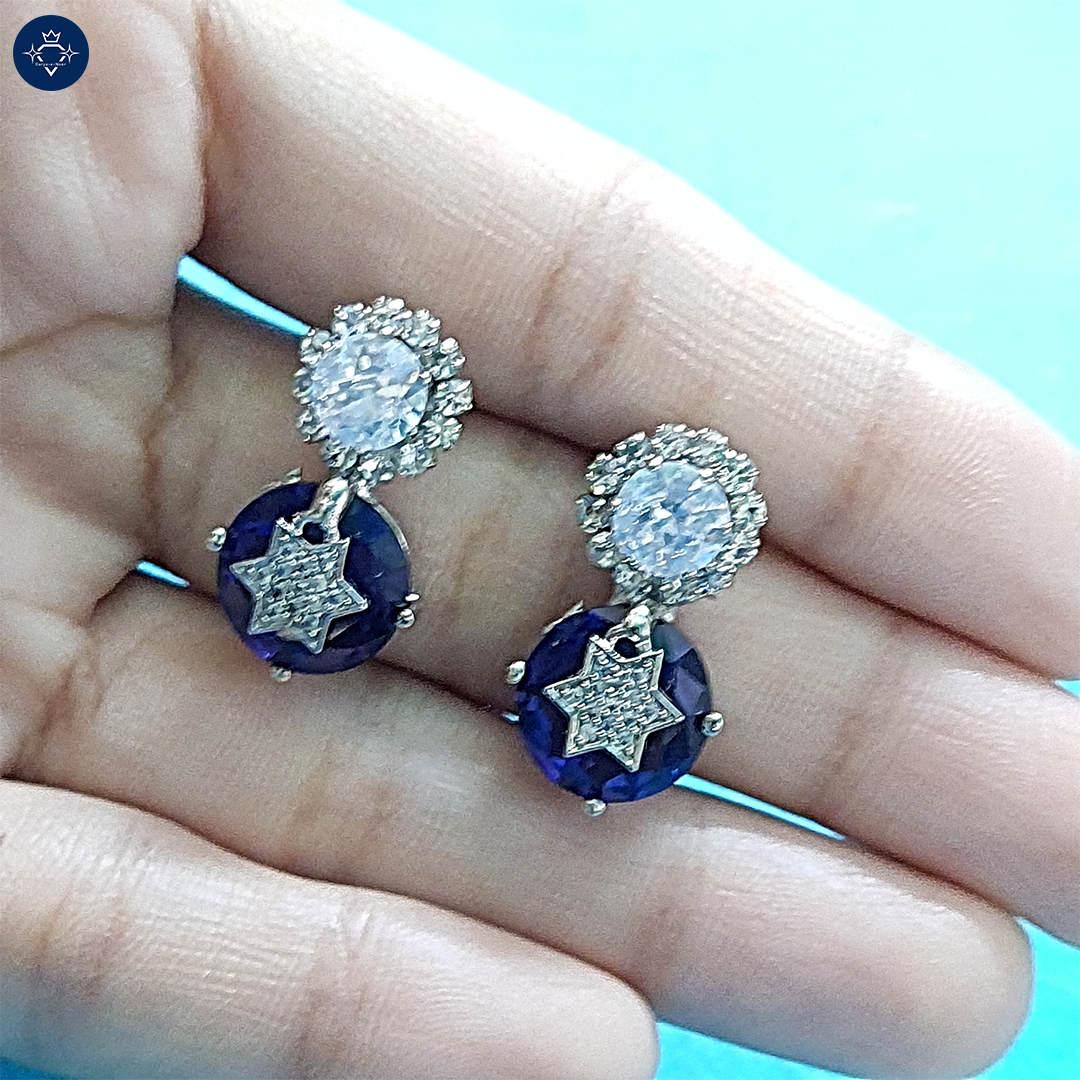 Celestial Starburst Stud Earrings