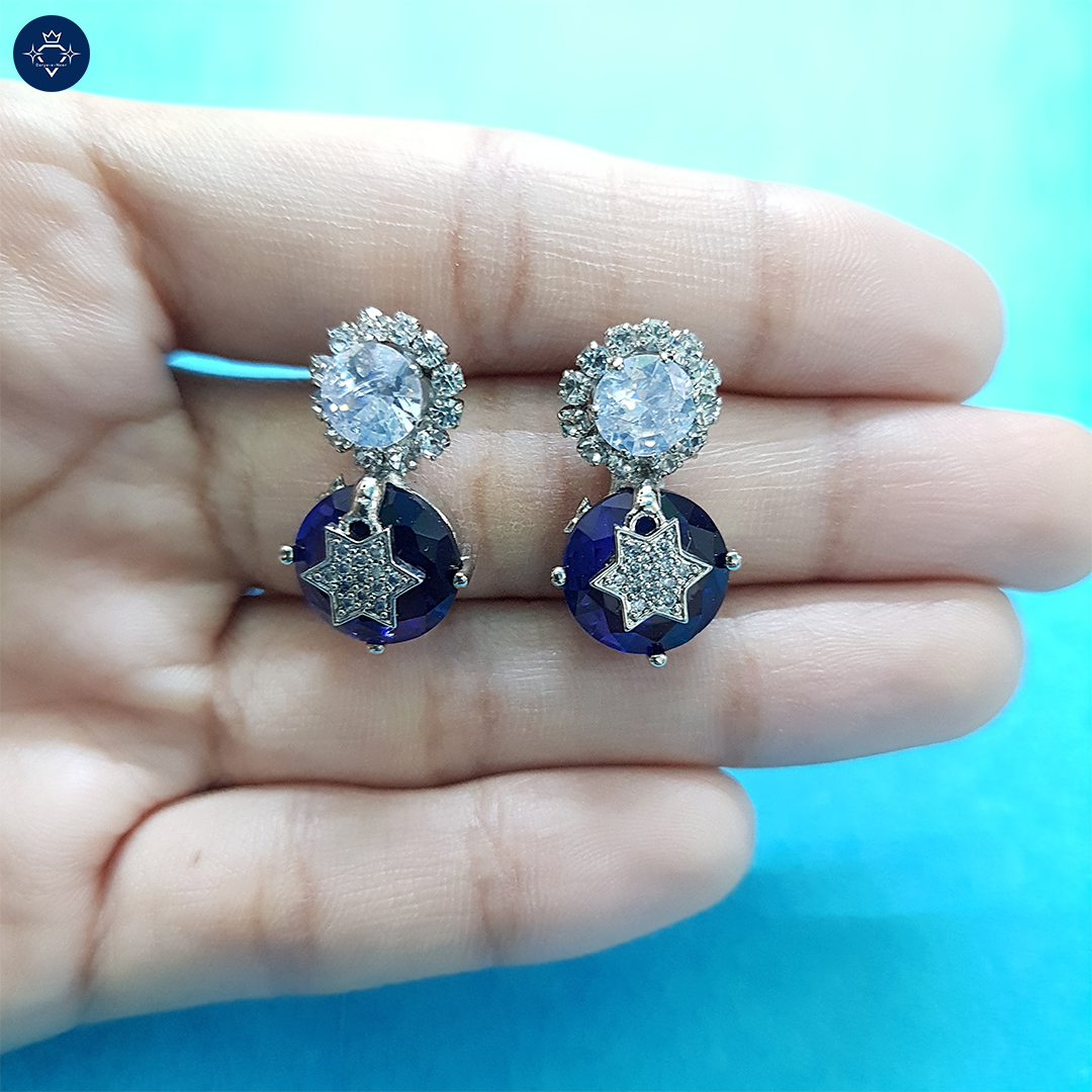 Celestial Starburst Stud Earrings