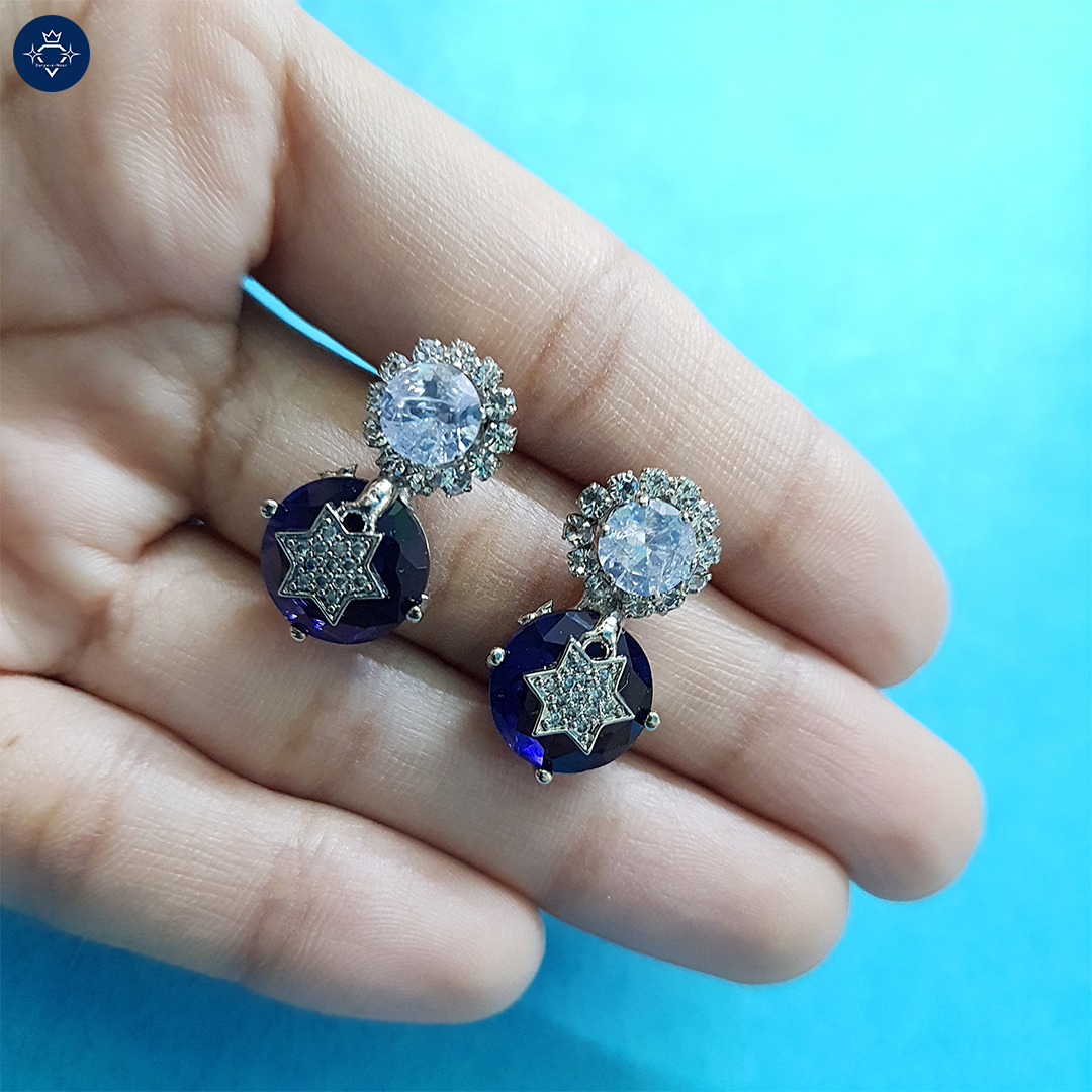 Celestial Starburst Stud Earrings