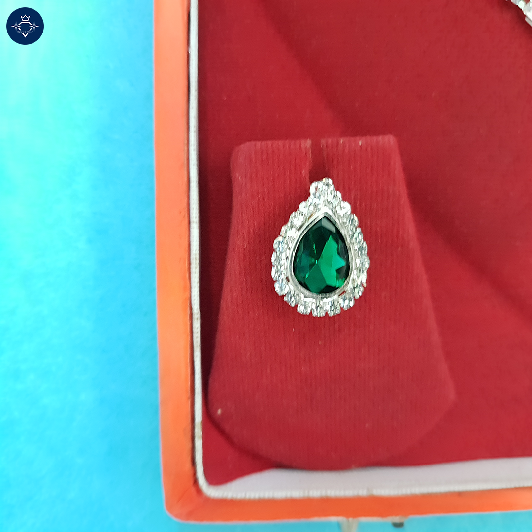 Emerald Dew Necklace Set 