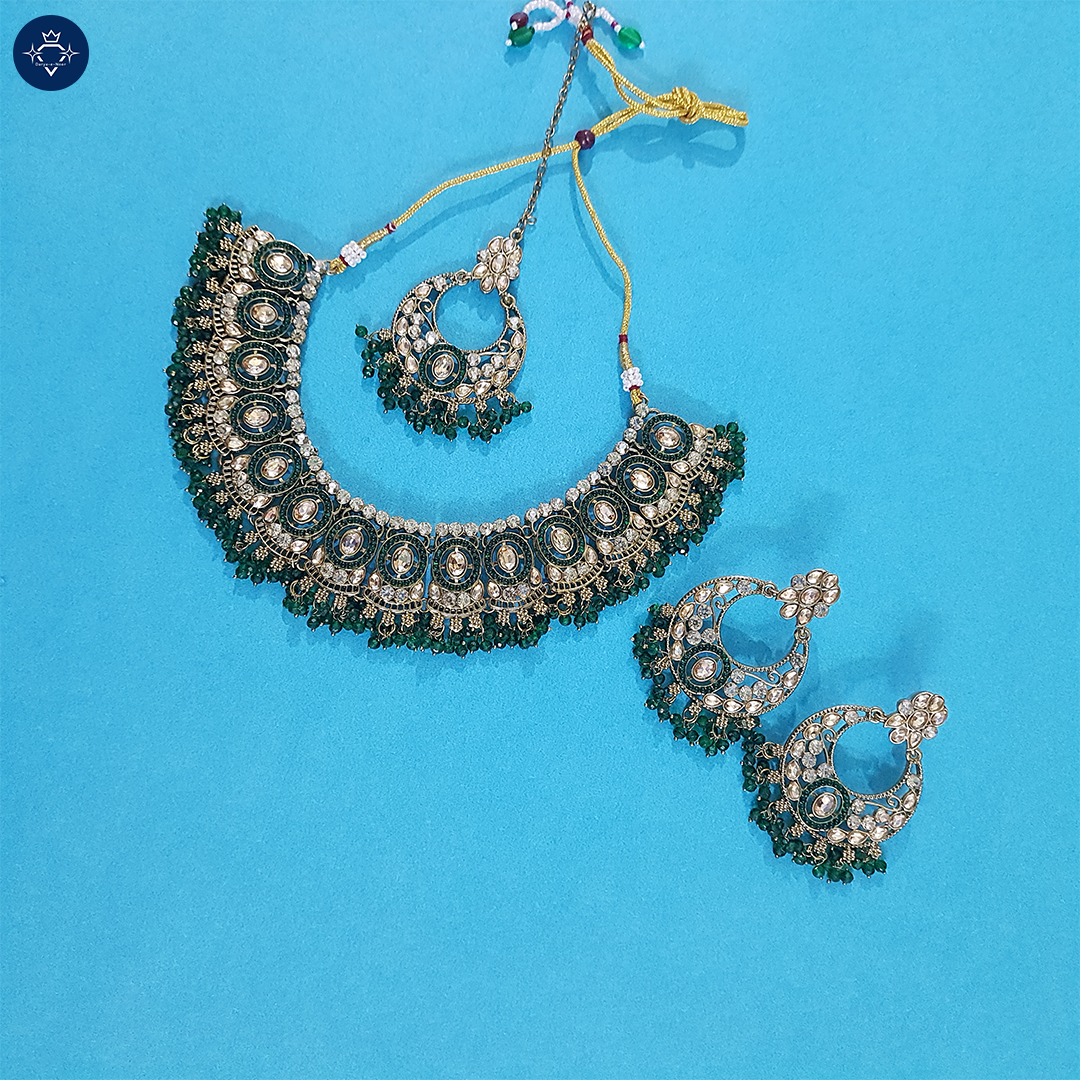Emerald Empress Necklace Set