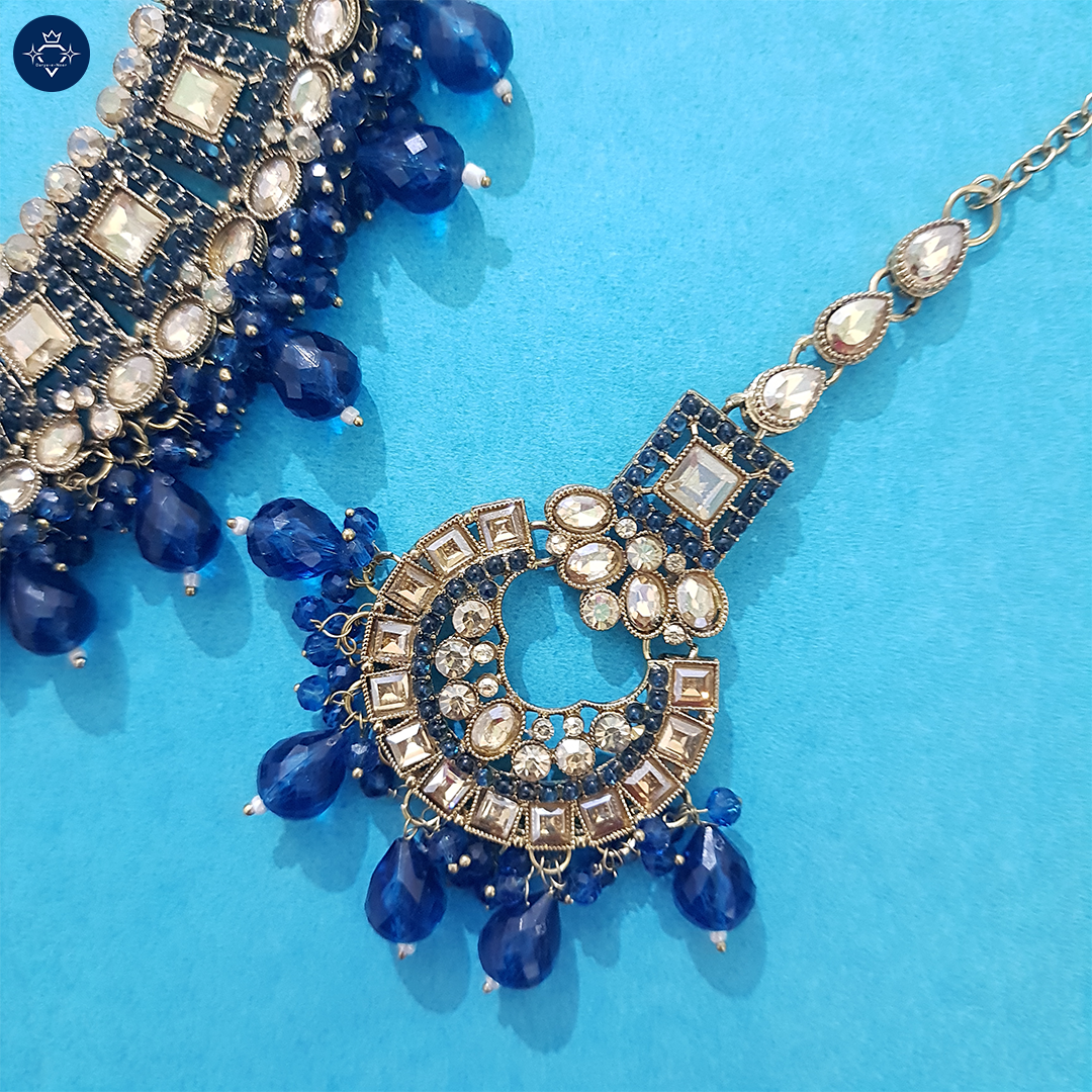 Neelamani Necklace Set 