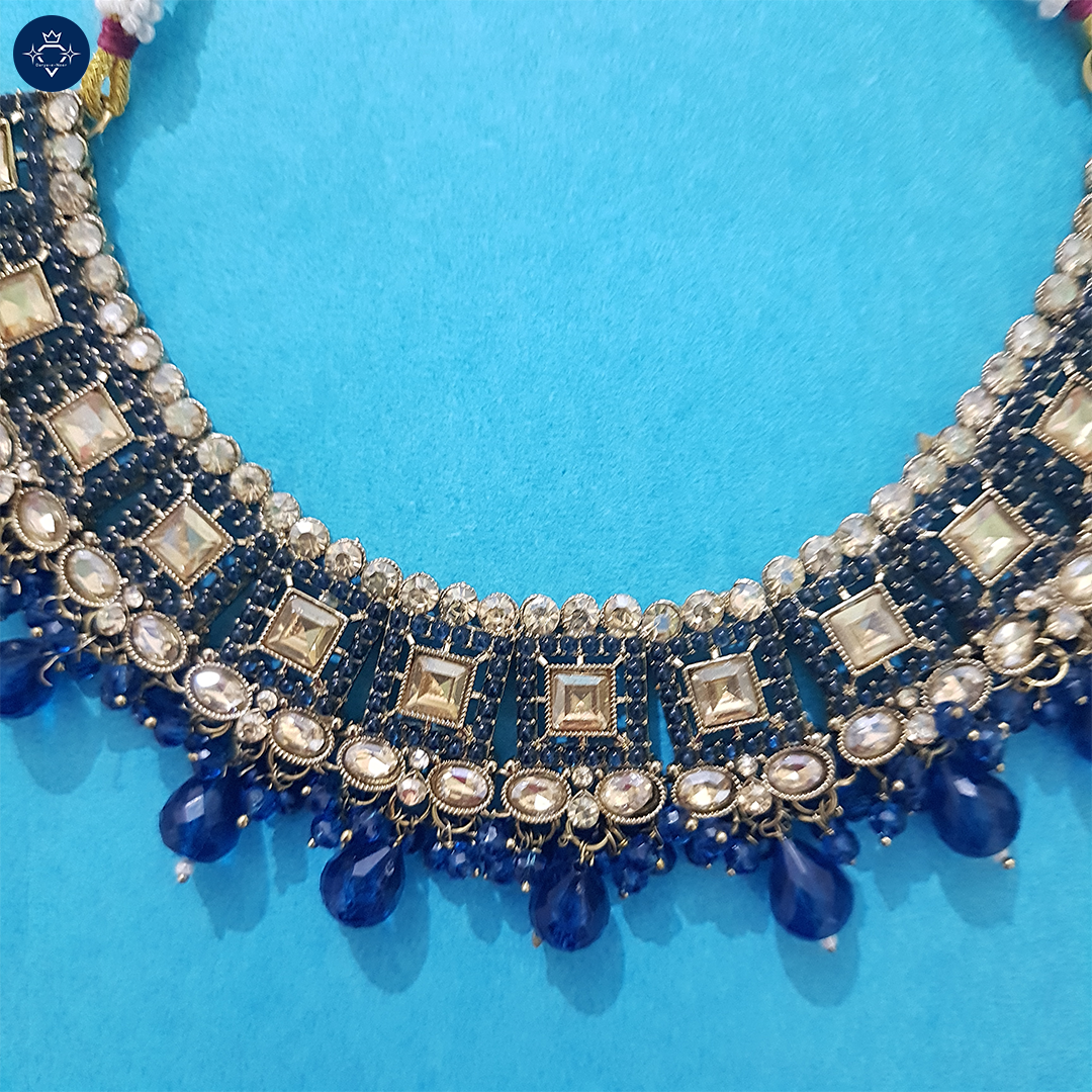 Neelamani Necklace Set 