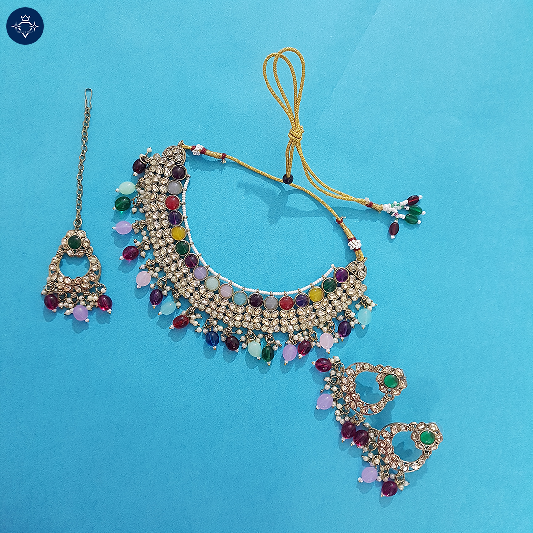 Rang-e-Bahaar Necklace Set 
