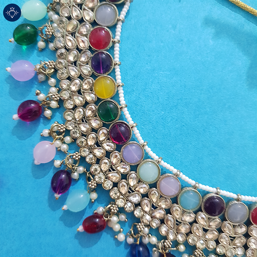 Rang-e-Bahaar Necklace Set 