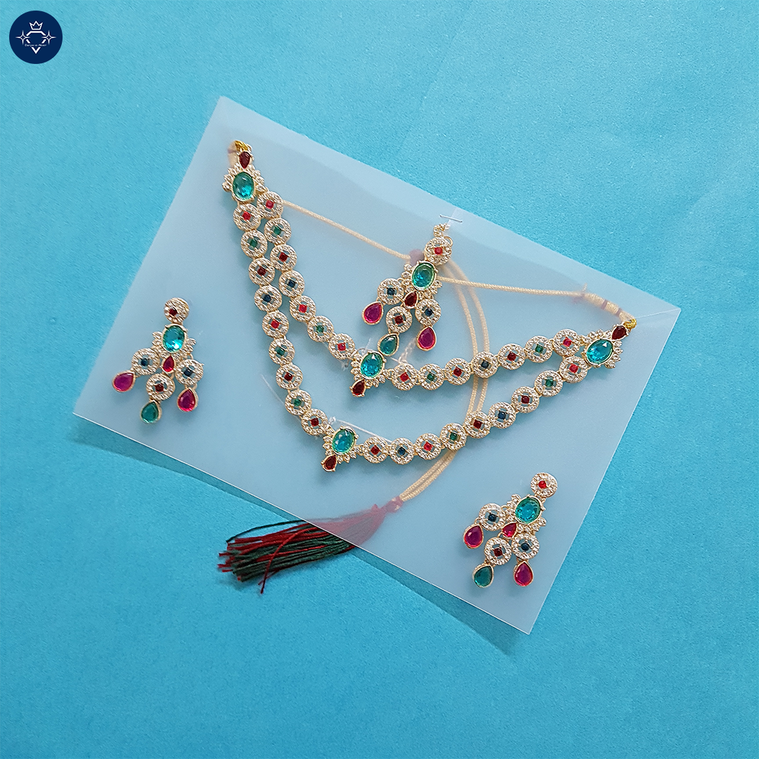 Rangin Alwan Necklace Set