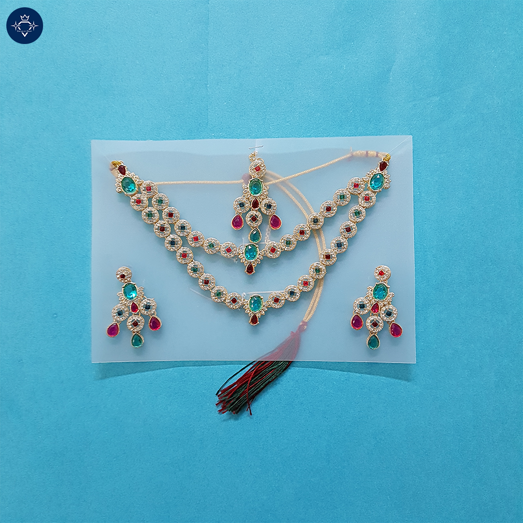 Rangin Alwan Necklace Set