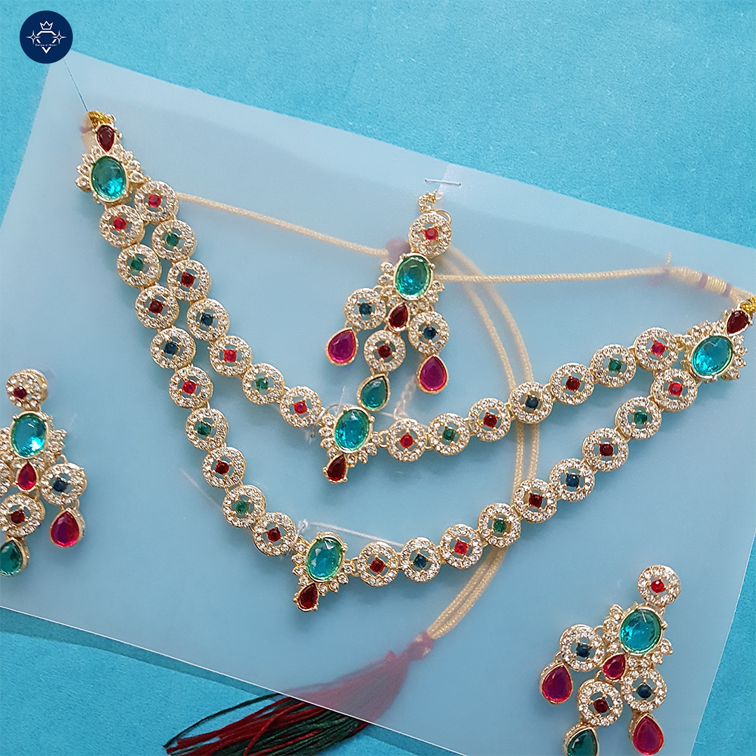 Rangin Alwan Necklace Set