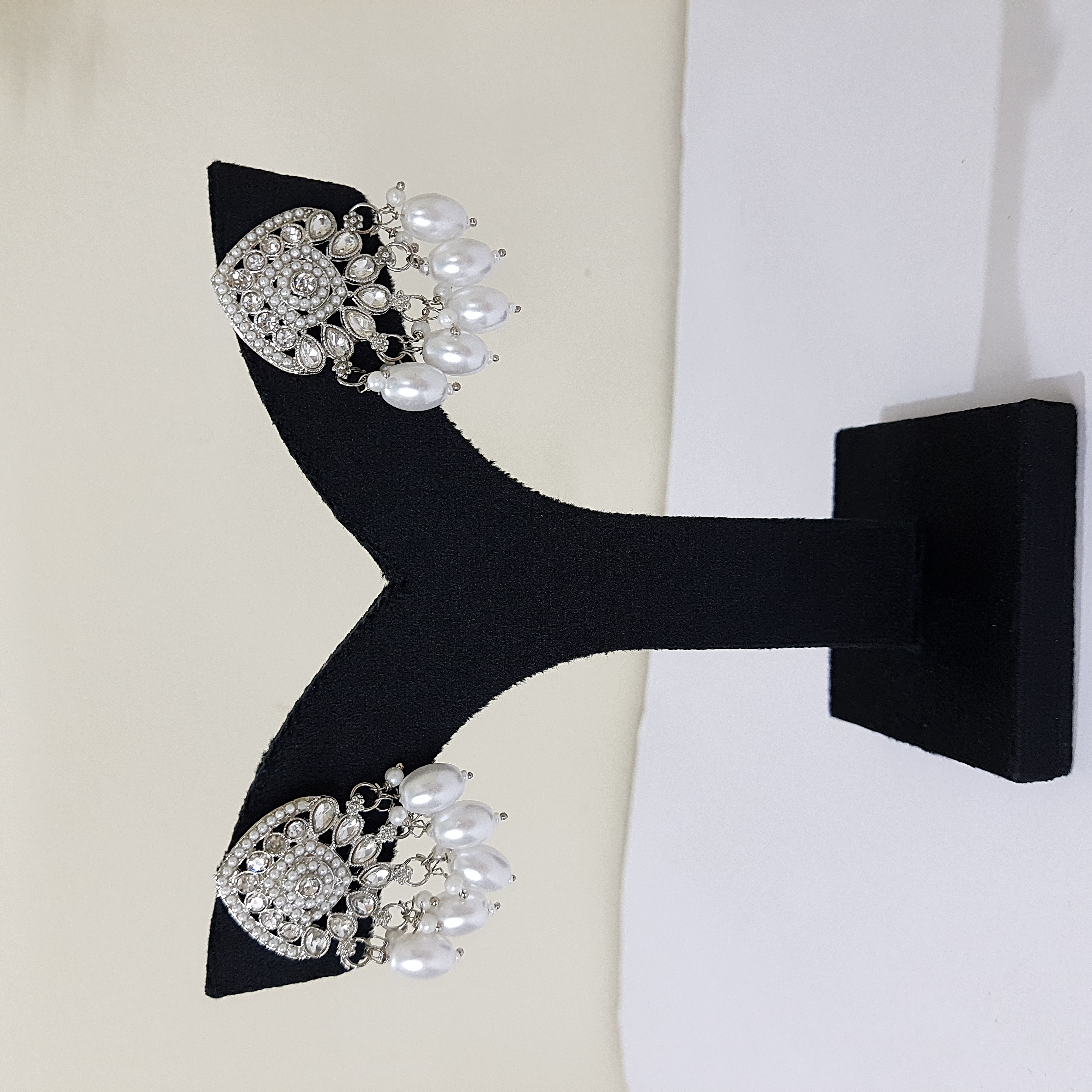 Moti Mantra Silver Studs | Moti Mantra Collection