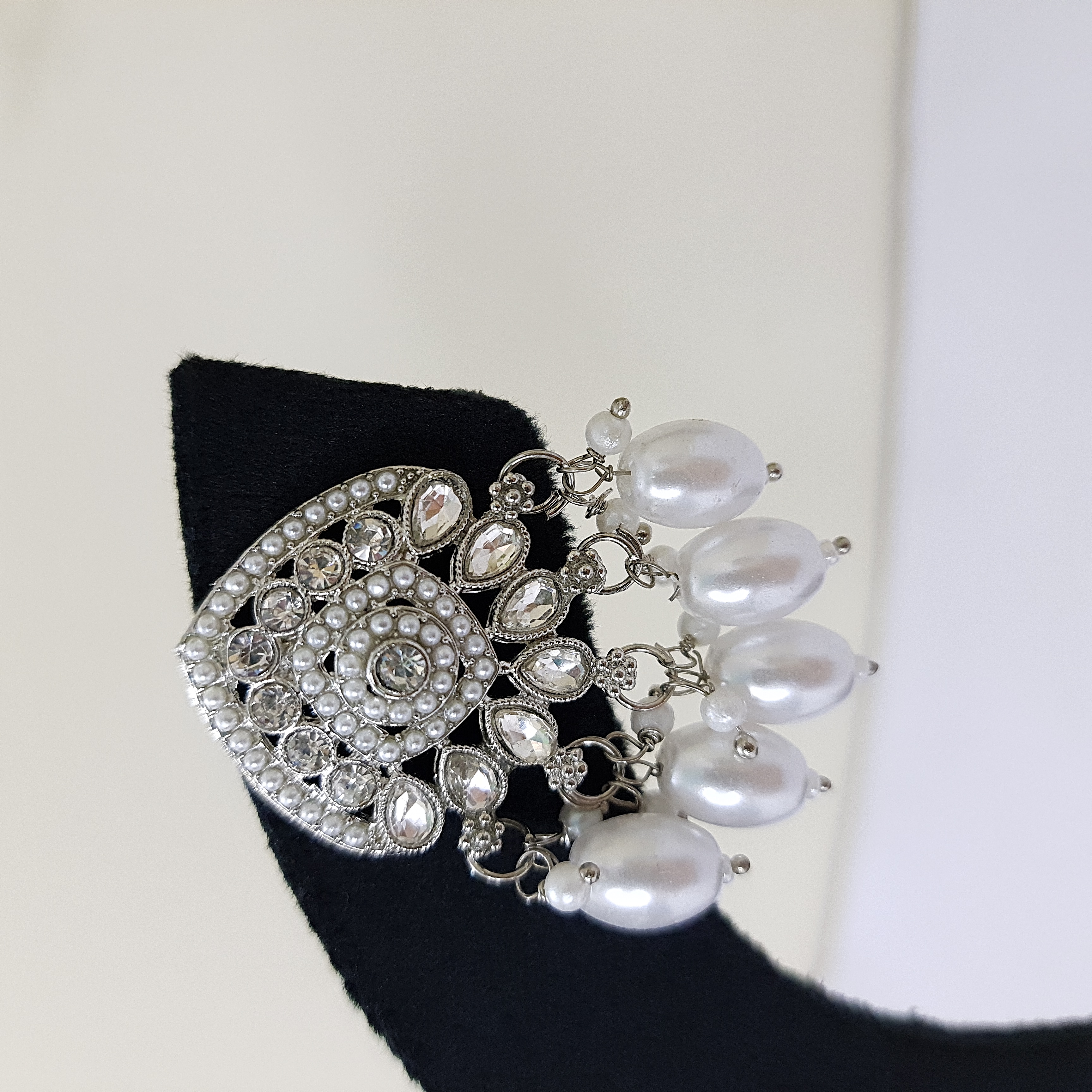 Moti Mantra Silver Studs | Moti Mantra Collection