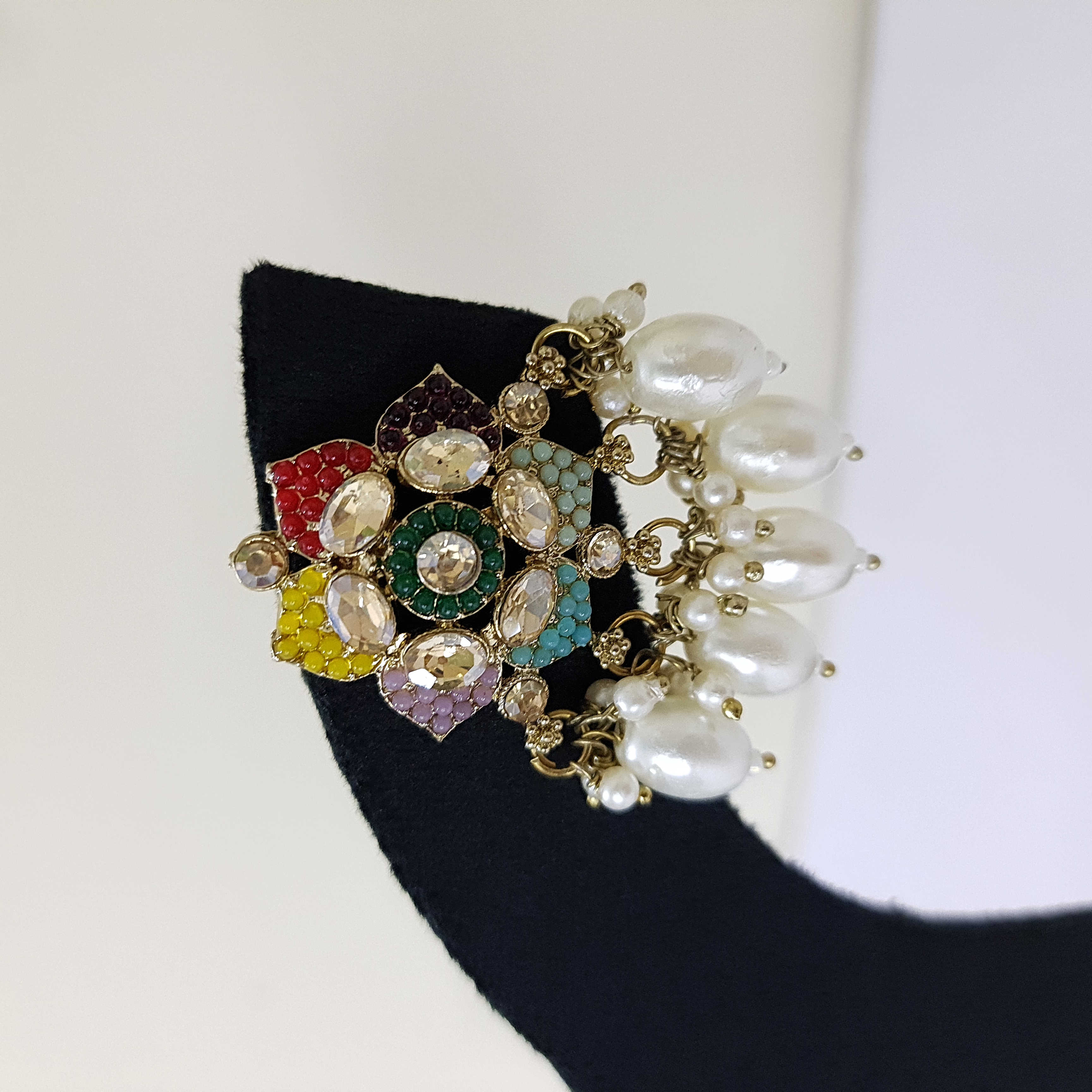 Gulaalika Studs – Multicolored Statement Earrings | Rang Raagini Collection