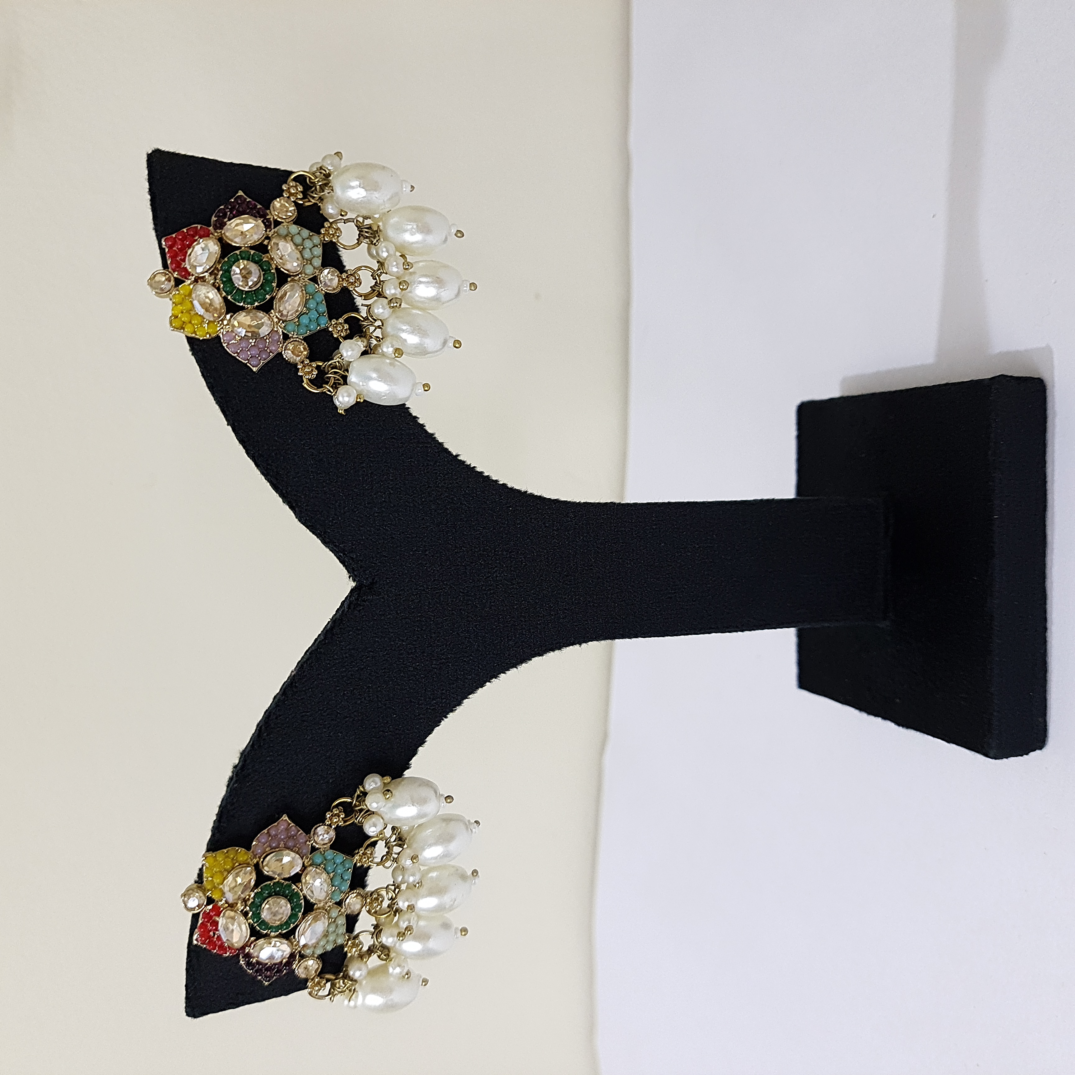 Gulaalika Studs – Multicolored Statement Earrings | Rang Raagini Collection