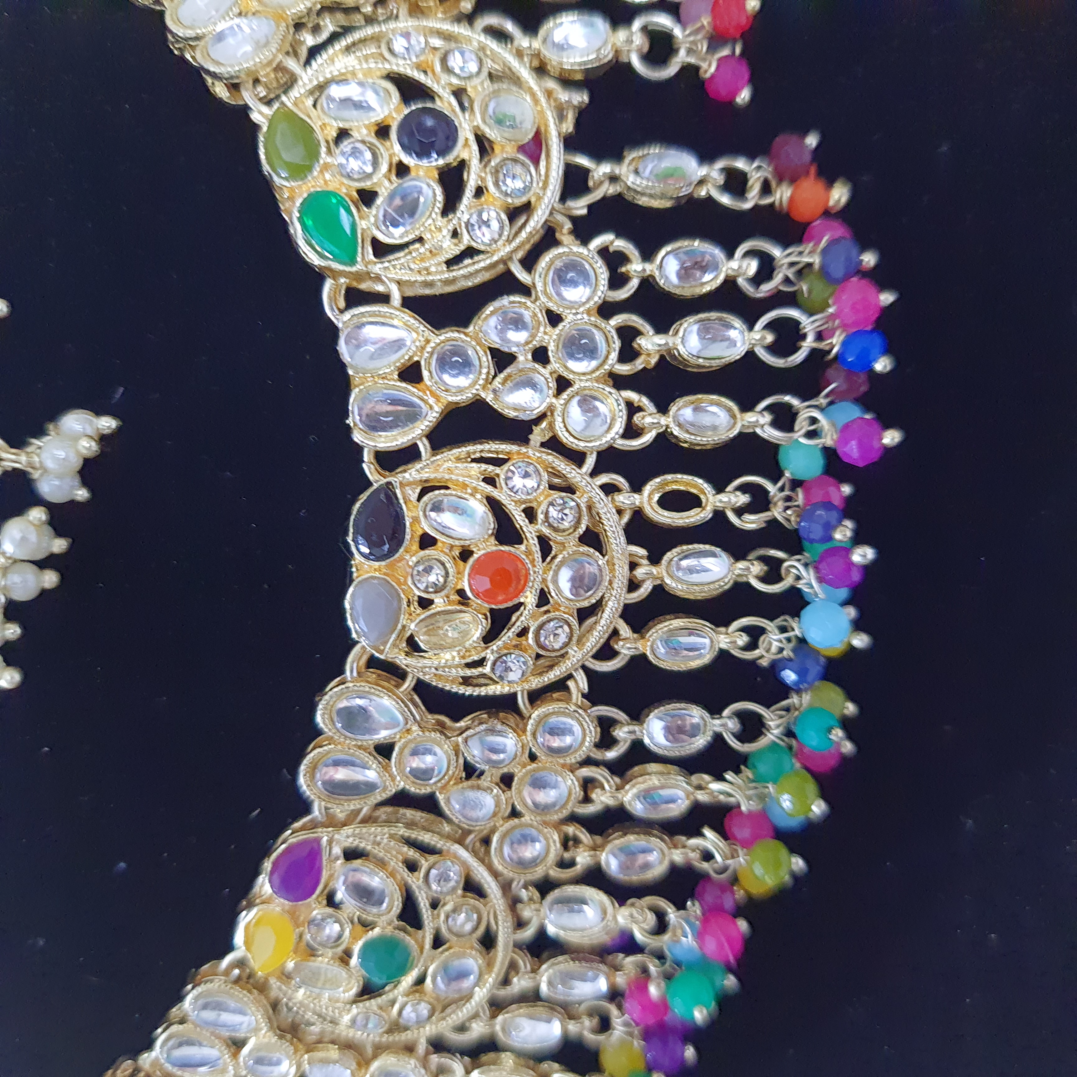 Rang Mahal – Multicolor Kundan Choker Set | Rang Raagini Collection