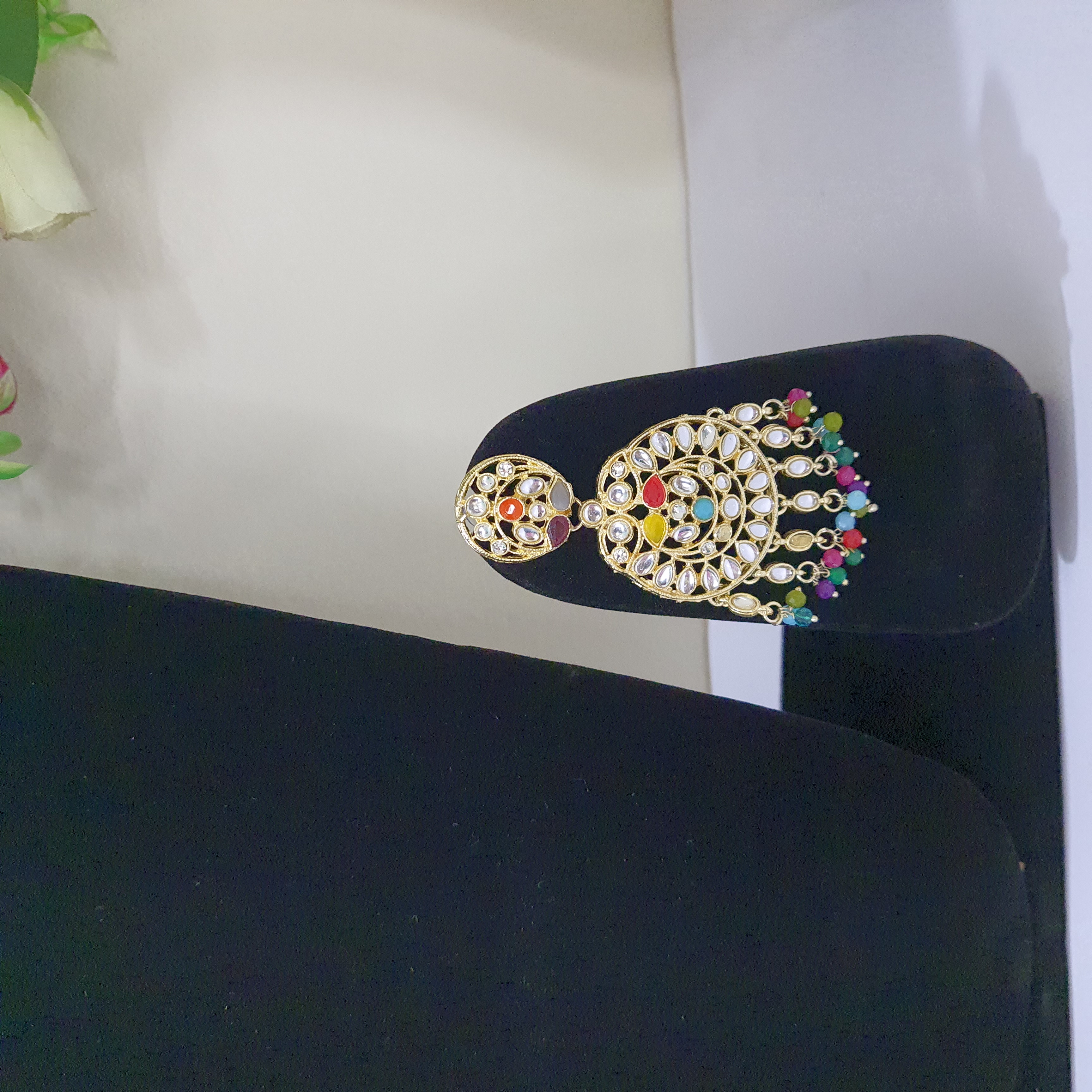 Rang Mahal – Multicolor Kundan Choker Set | Rang Raagini Collection
