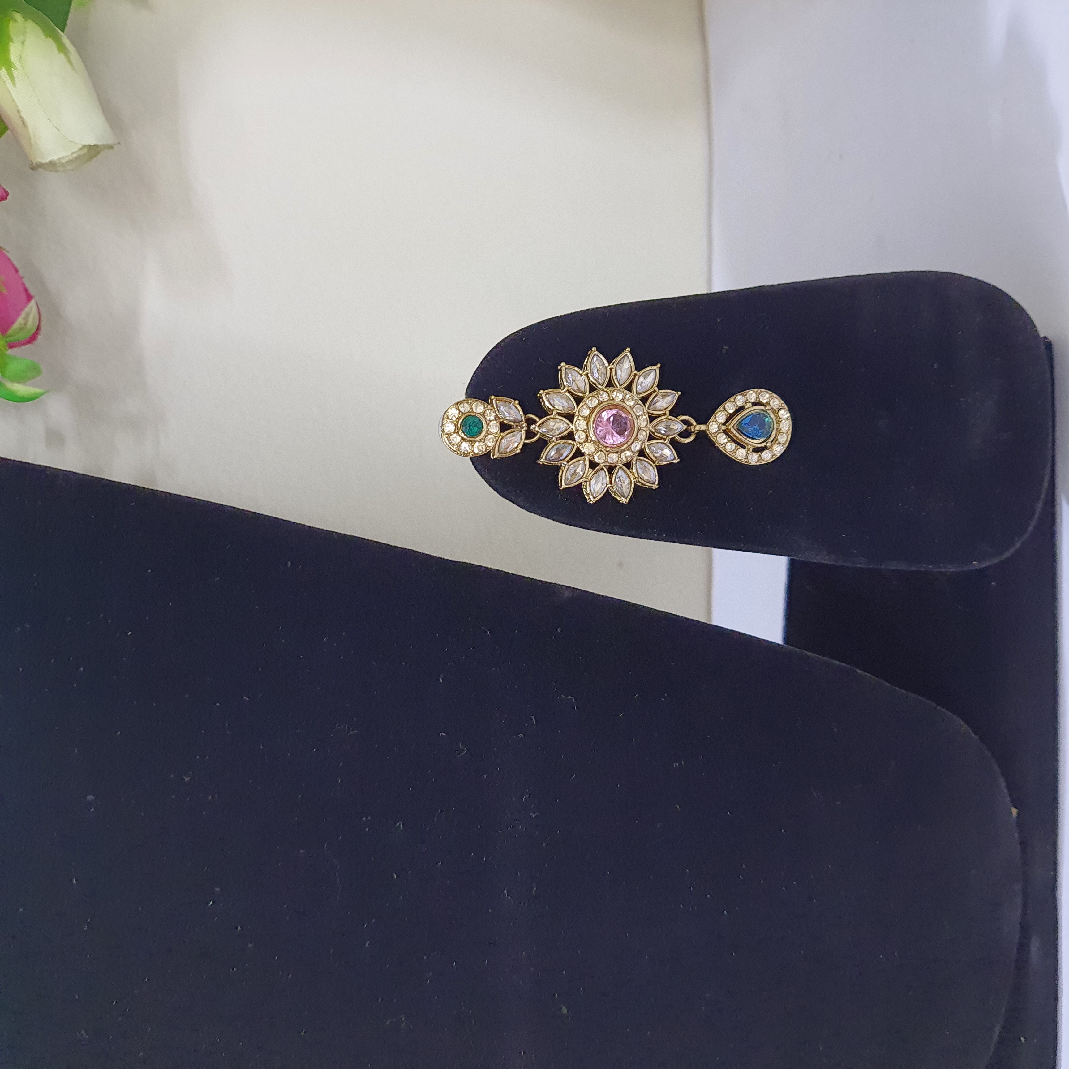 Ras Rang Necklace Set – Multi-Layered Royal Kundan Set | Rang Raagini Collection