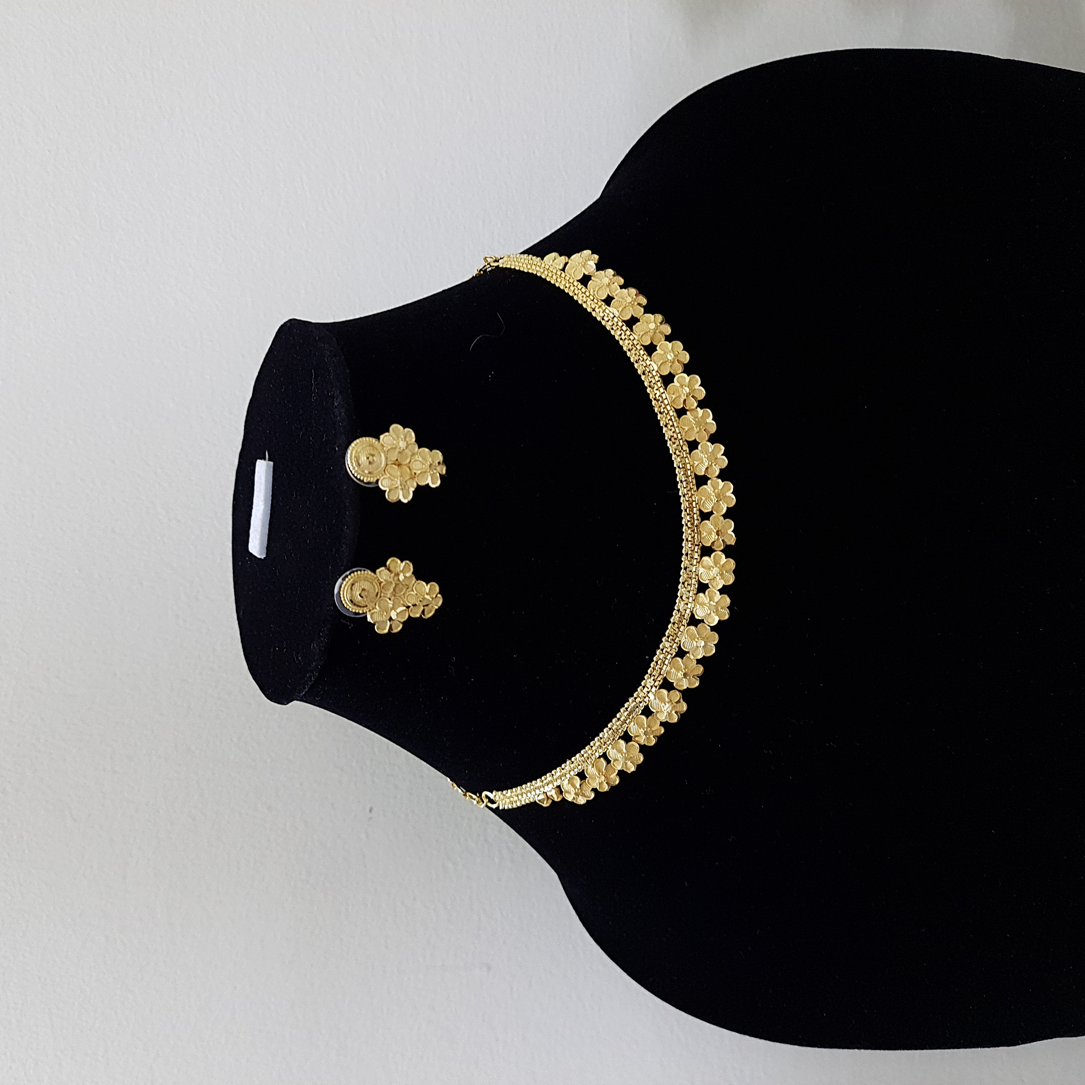 Pushpa Valli Necklace & Earring Set | Swarna Kala Collection