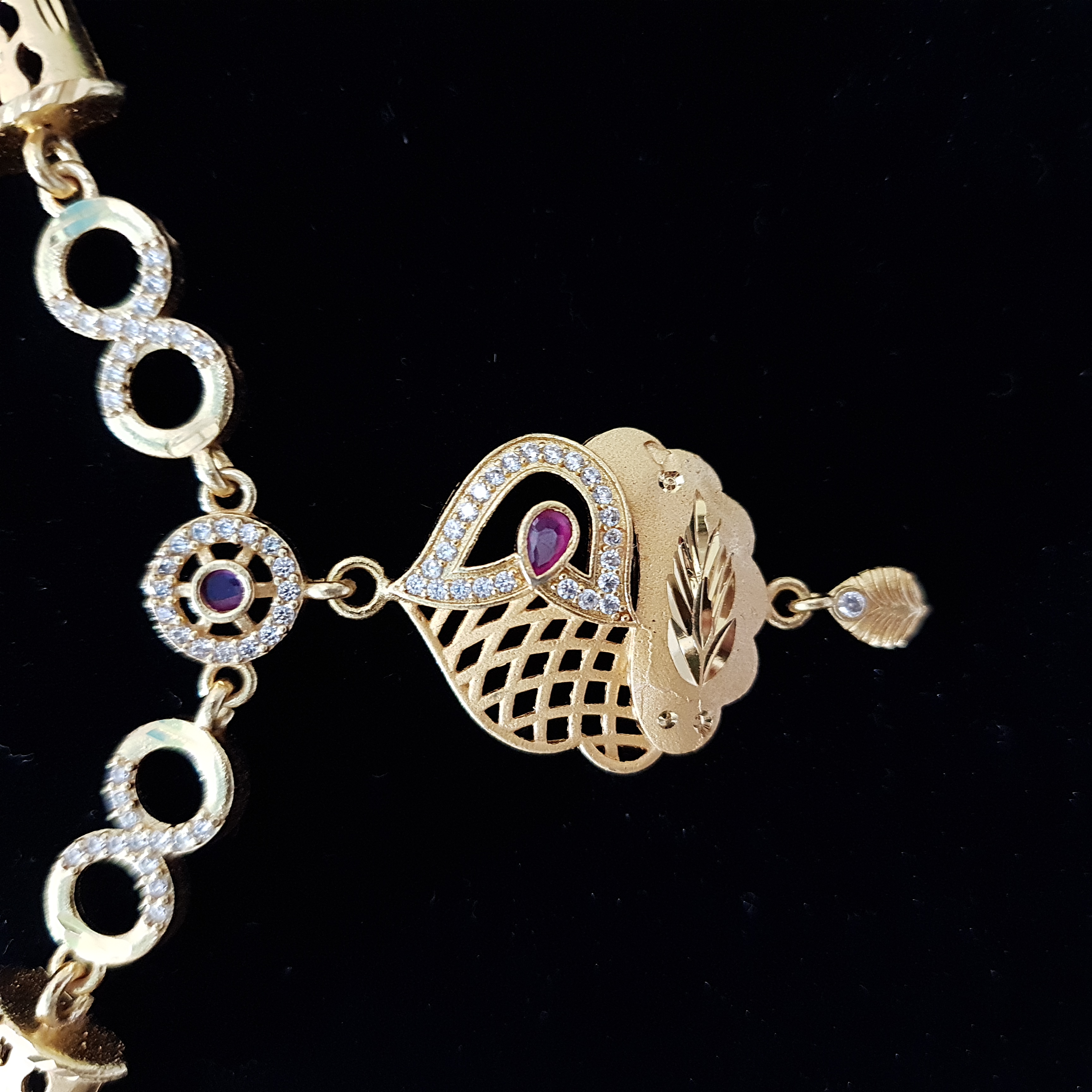 Padma Rekha Necklace & Earring Set | Swarna Kala Collection