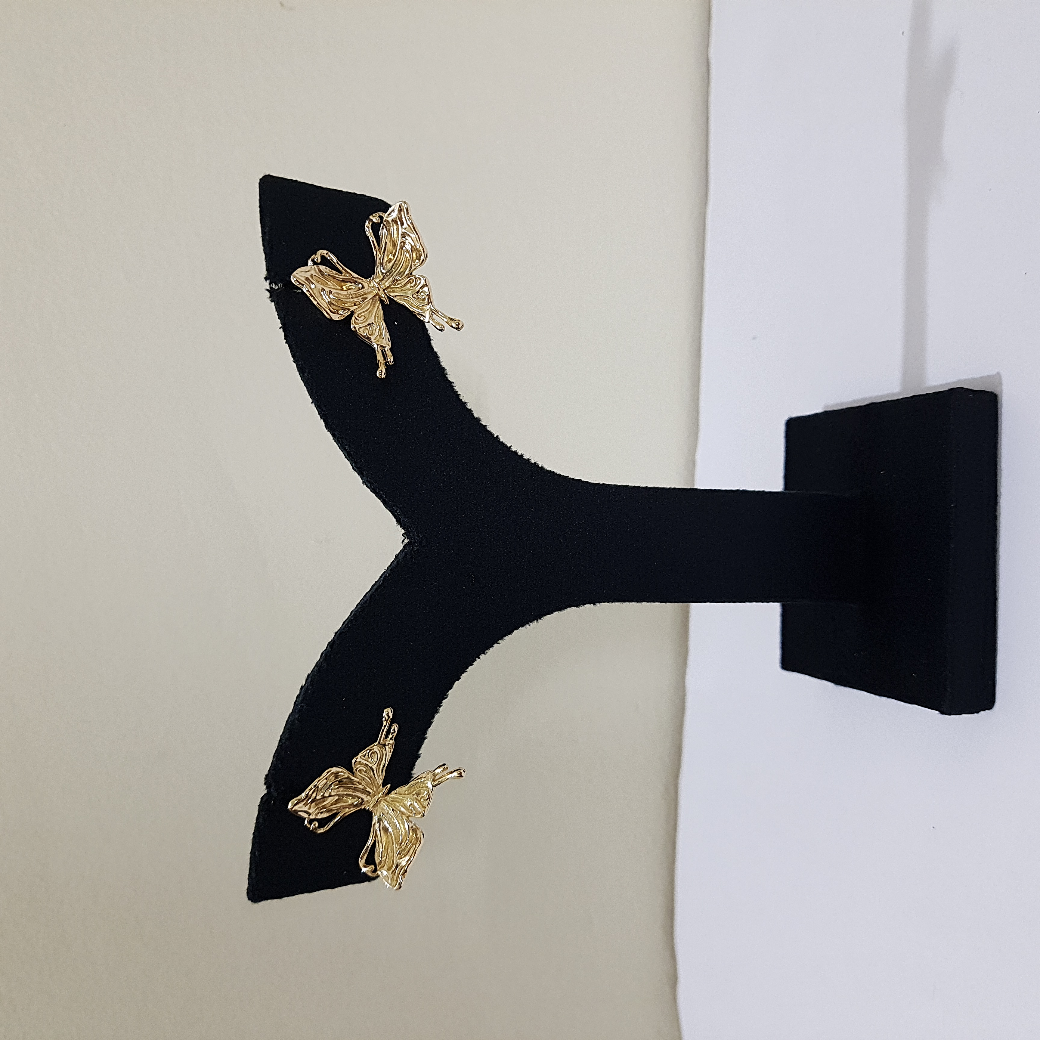 Golden Butterfly Stud Earrings | Daily Dose Collection