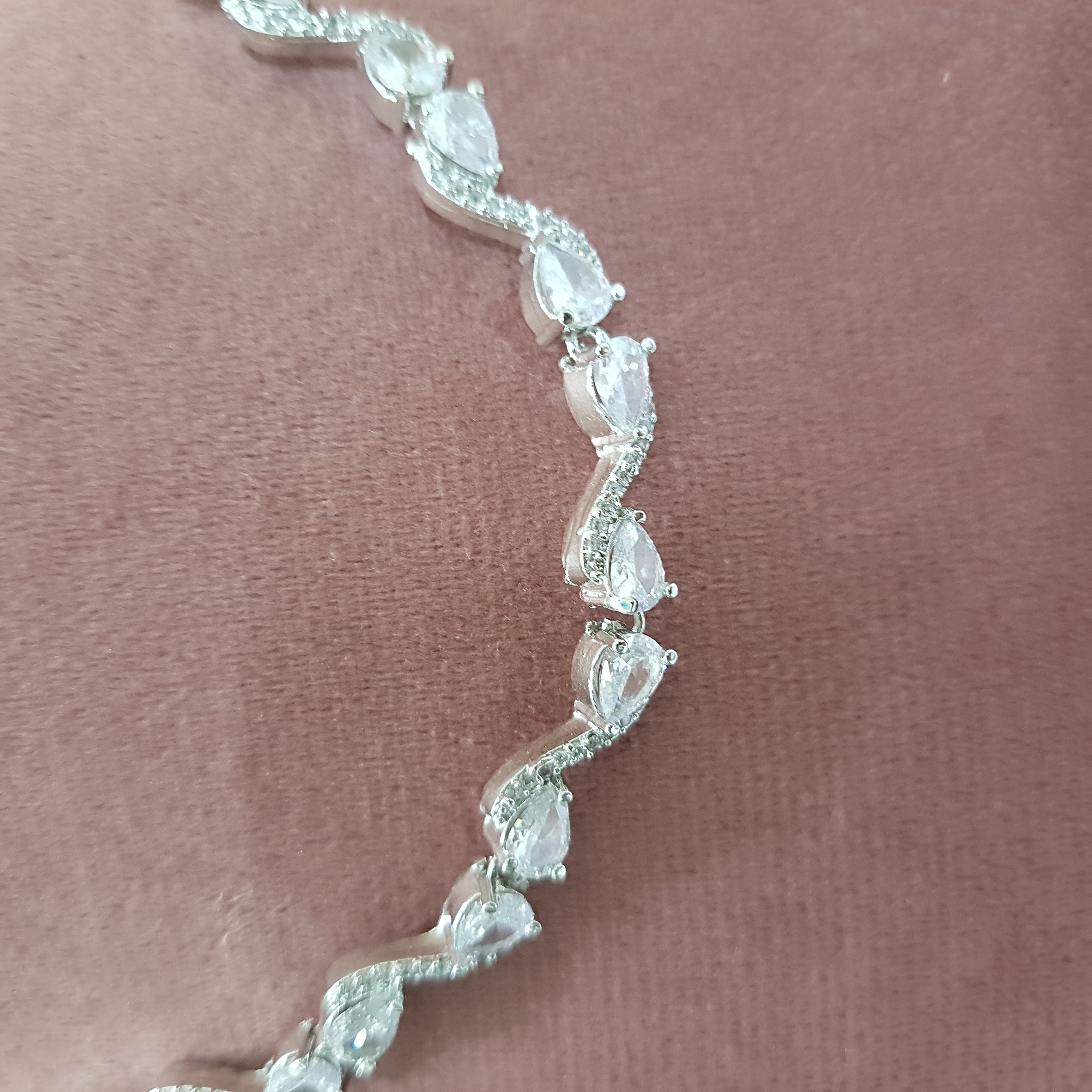 Twilight Vines AD Jewellery Set | Diamond Diaries Collection