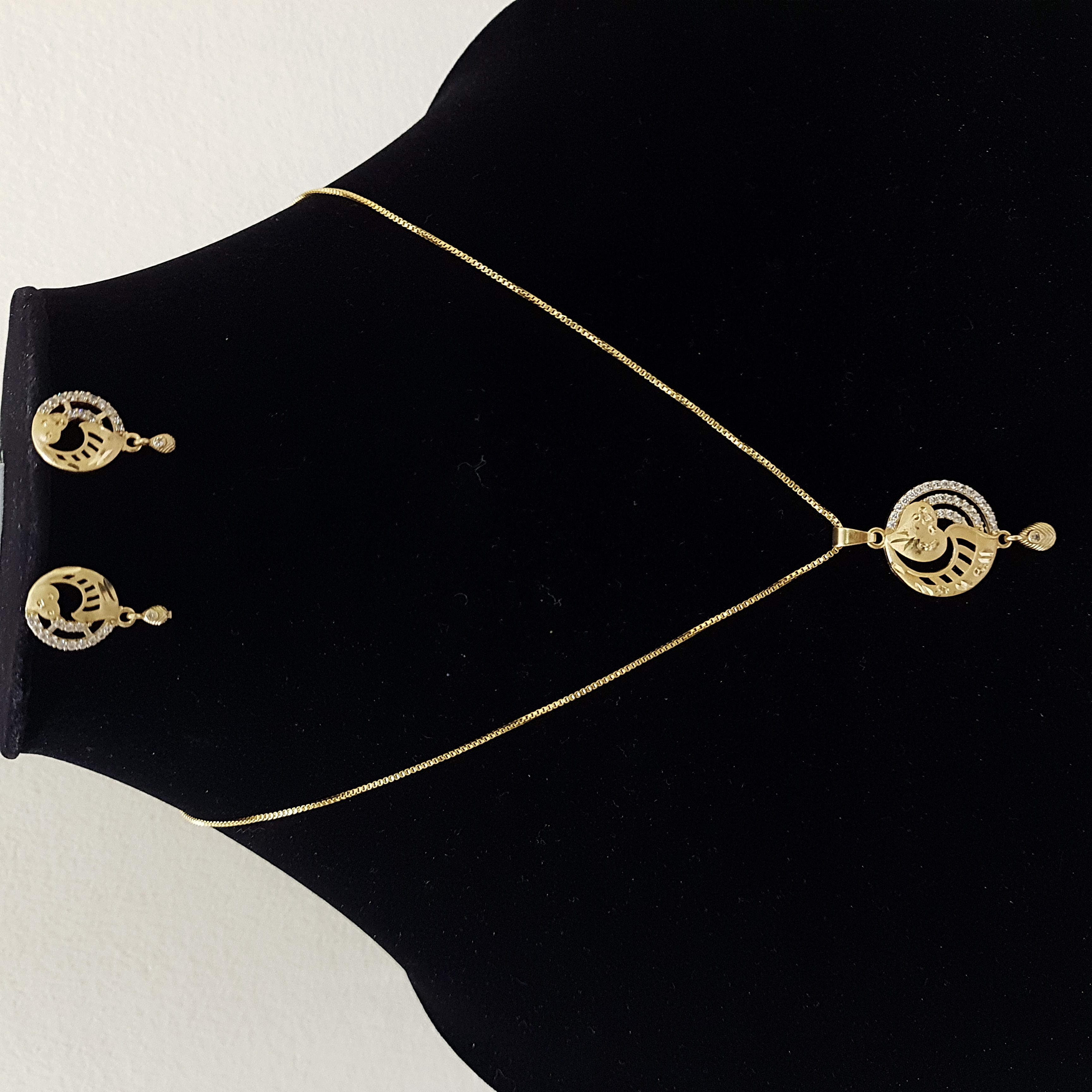 Sone Patra Necklace & Earring Set | Swarna Kala Collection