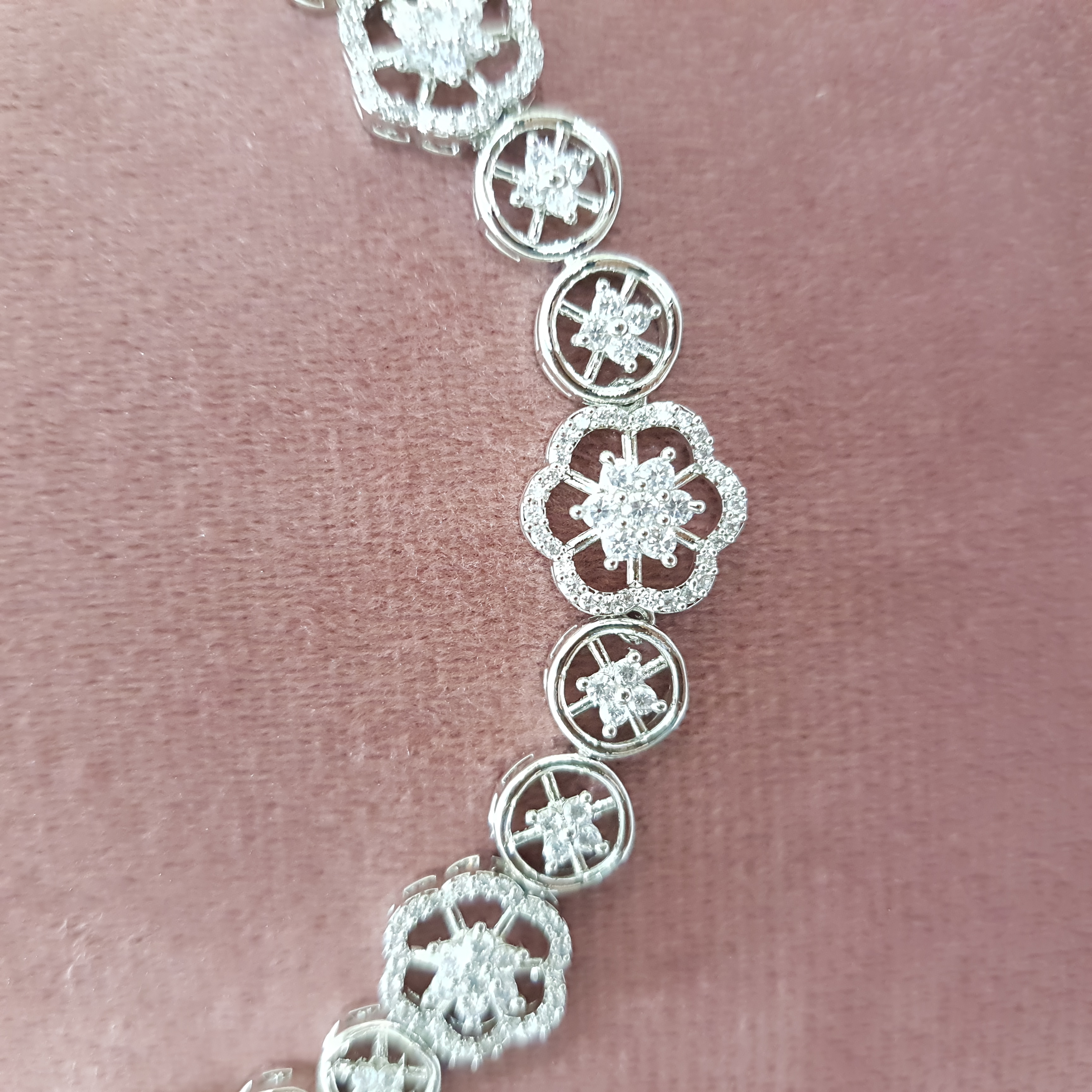 Daisy Blooms Jewellery Set | Diamond Diaries Collection