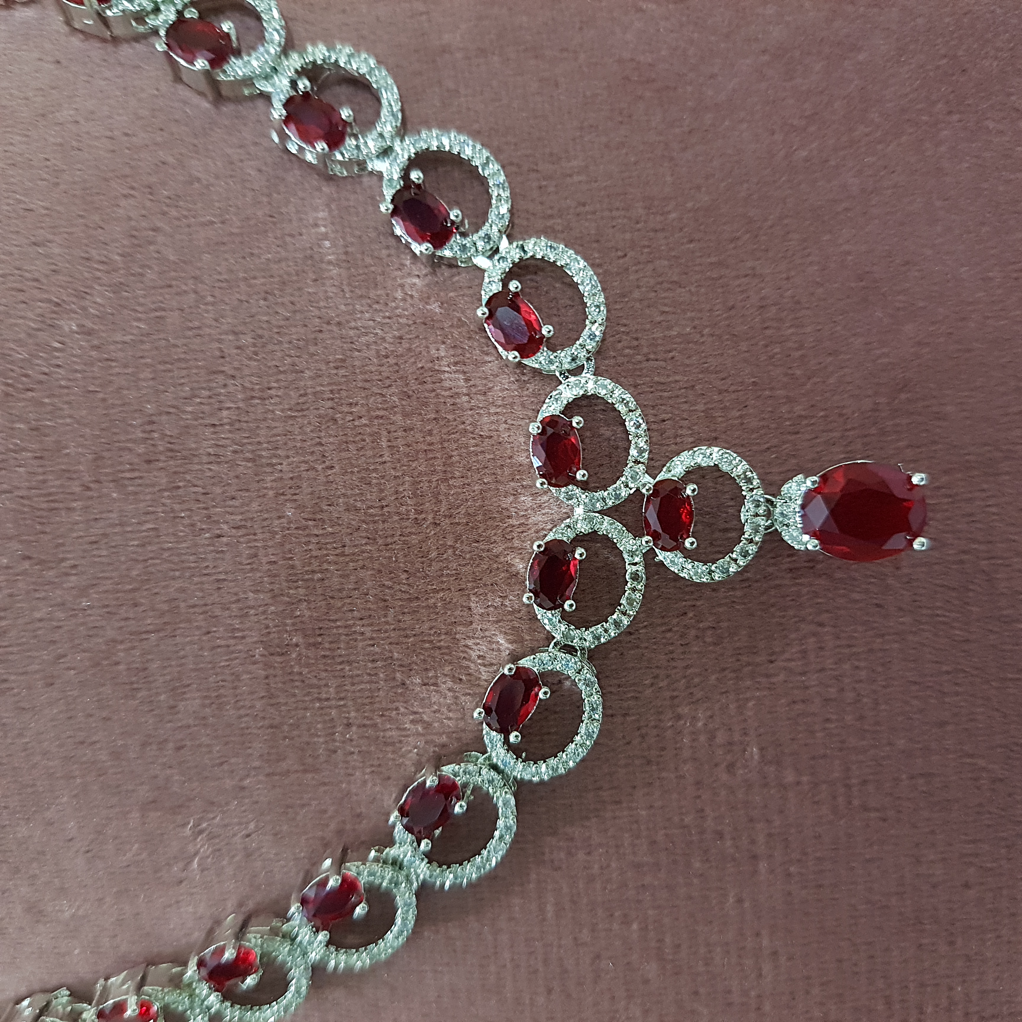 Crimson Circles | Diamond Diaries Collection