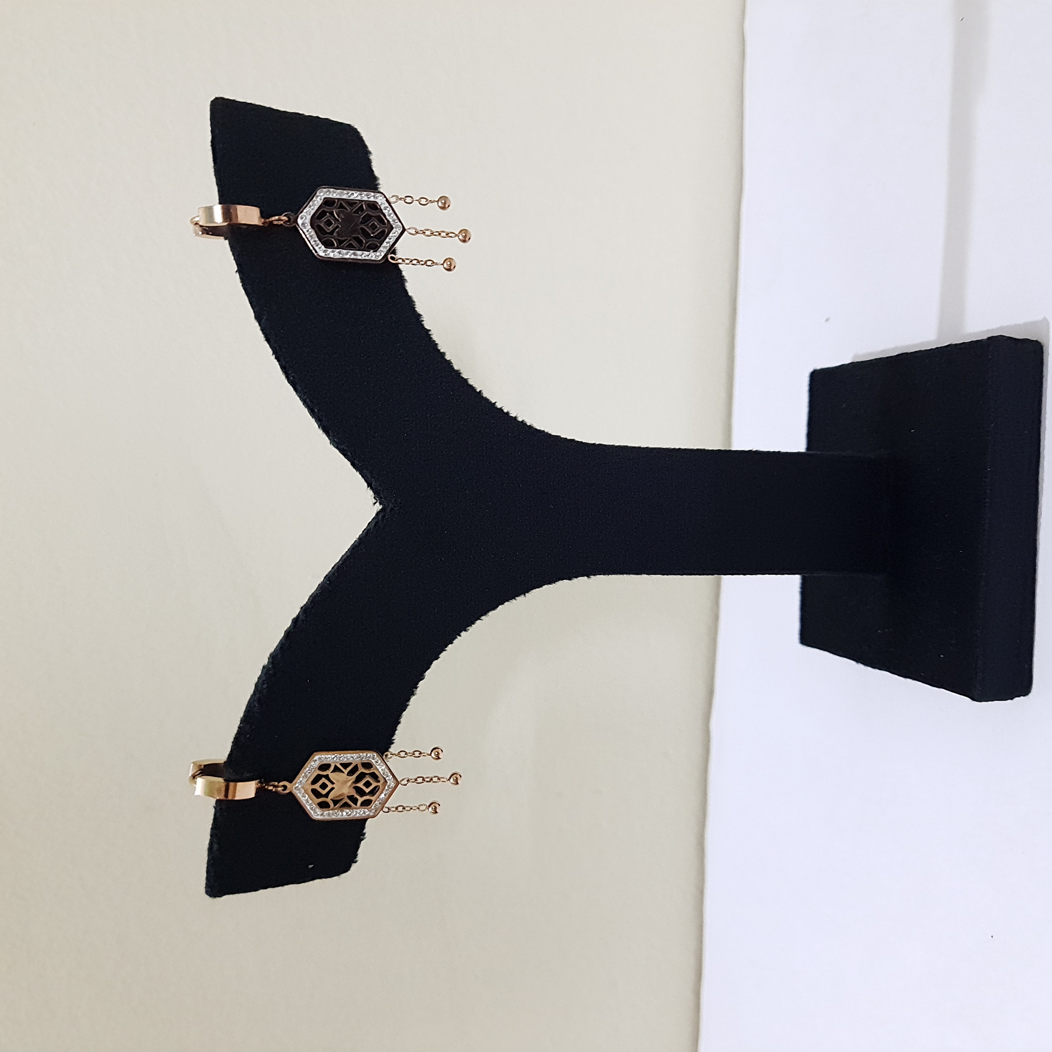 Hexa Charm Drop Earrings | Daily Dose Collection