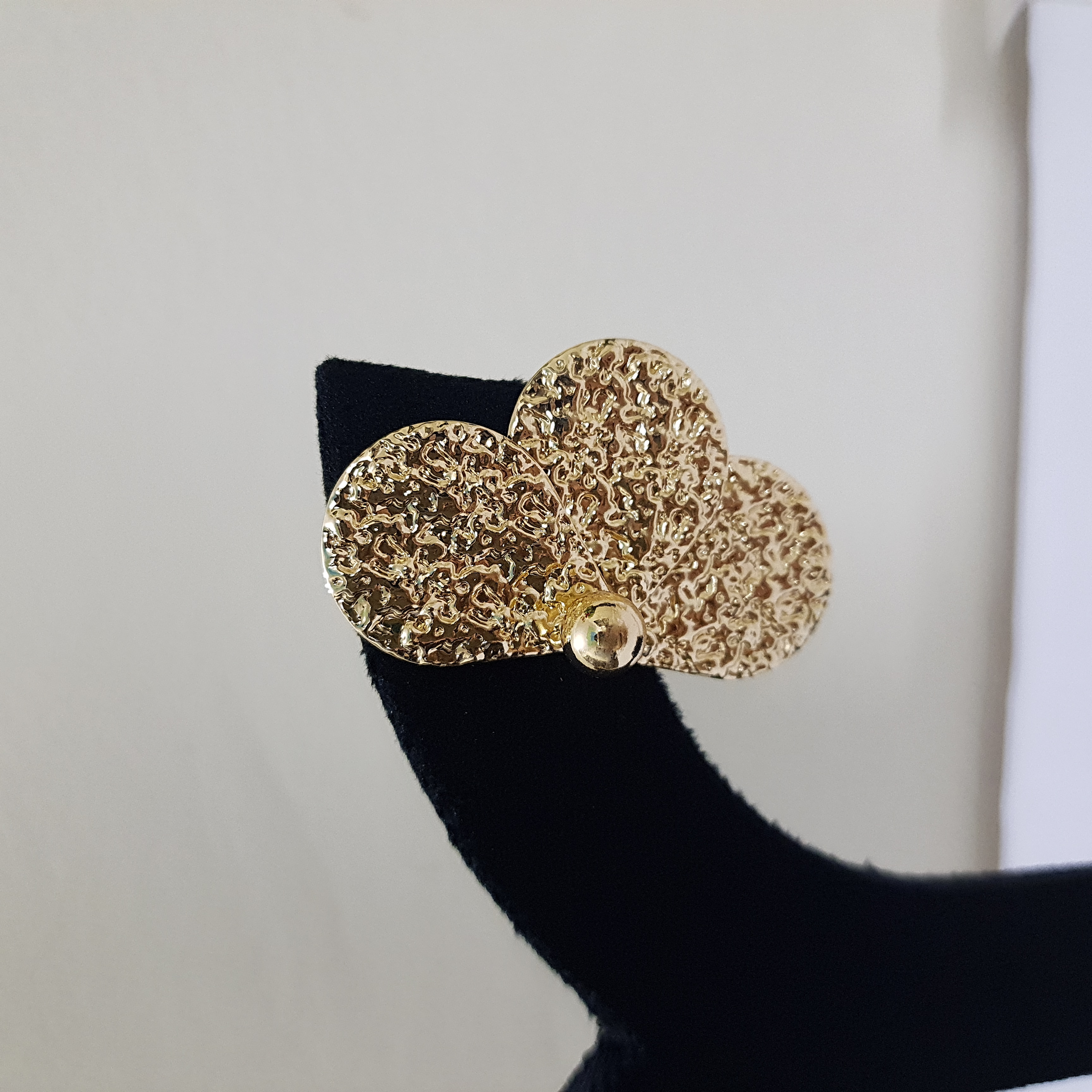  Golden Petals Stud Earrings | Daily Dose Collection