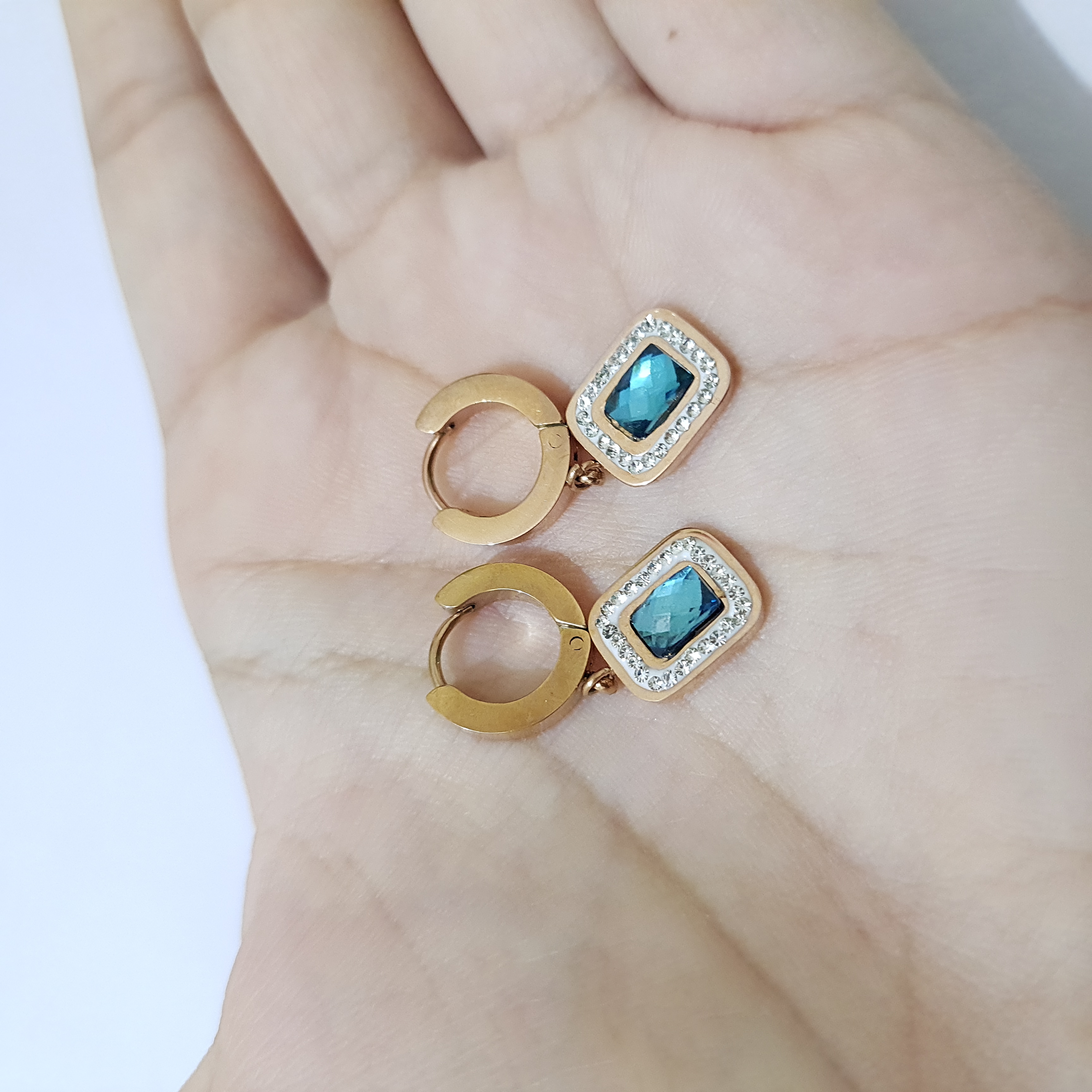 Ocean Kiss Hoop Earrings | Daily Dose Collection