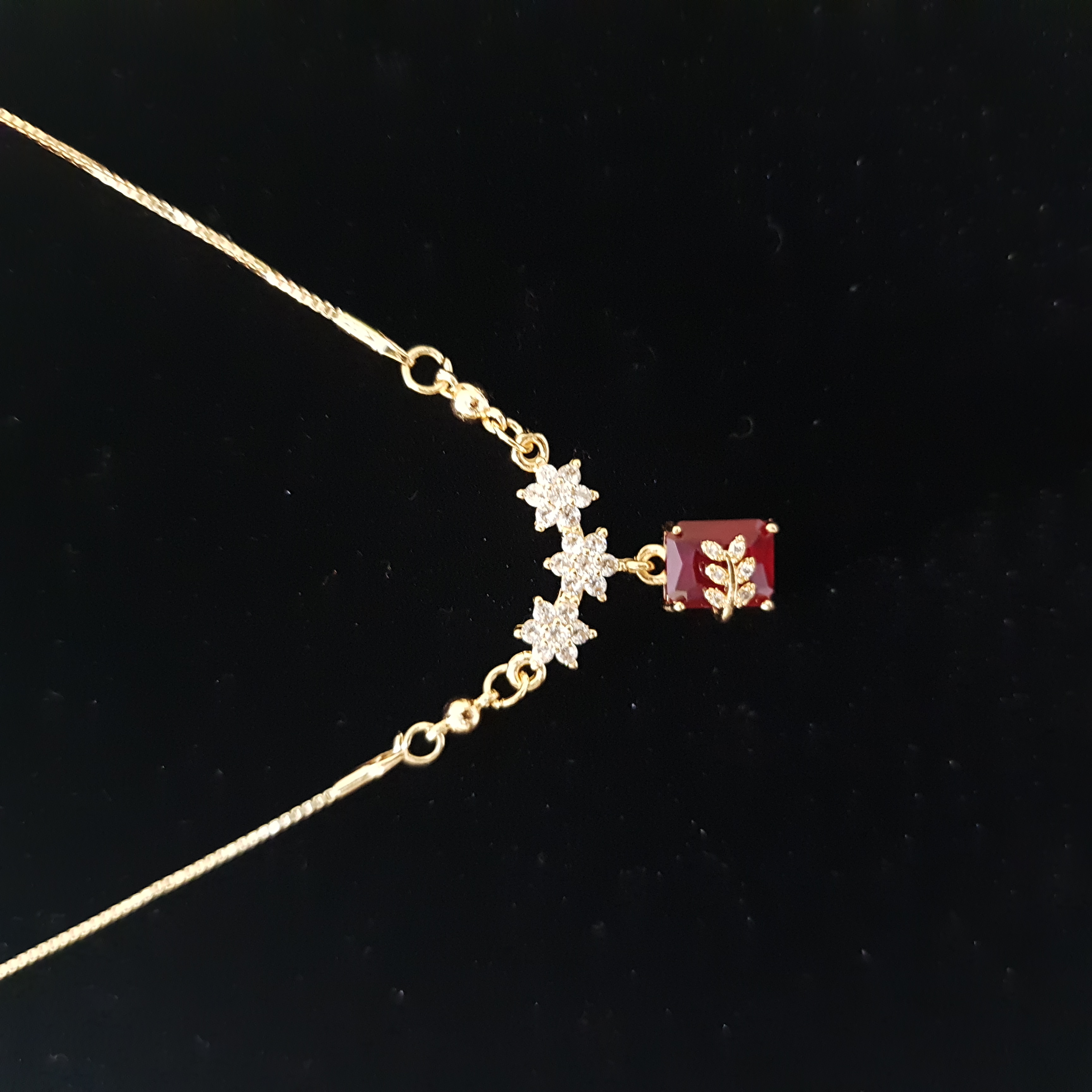 Starlight Garnet Pendant | Daily Dose Collection