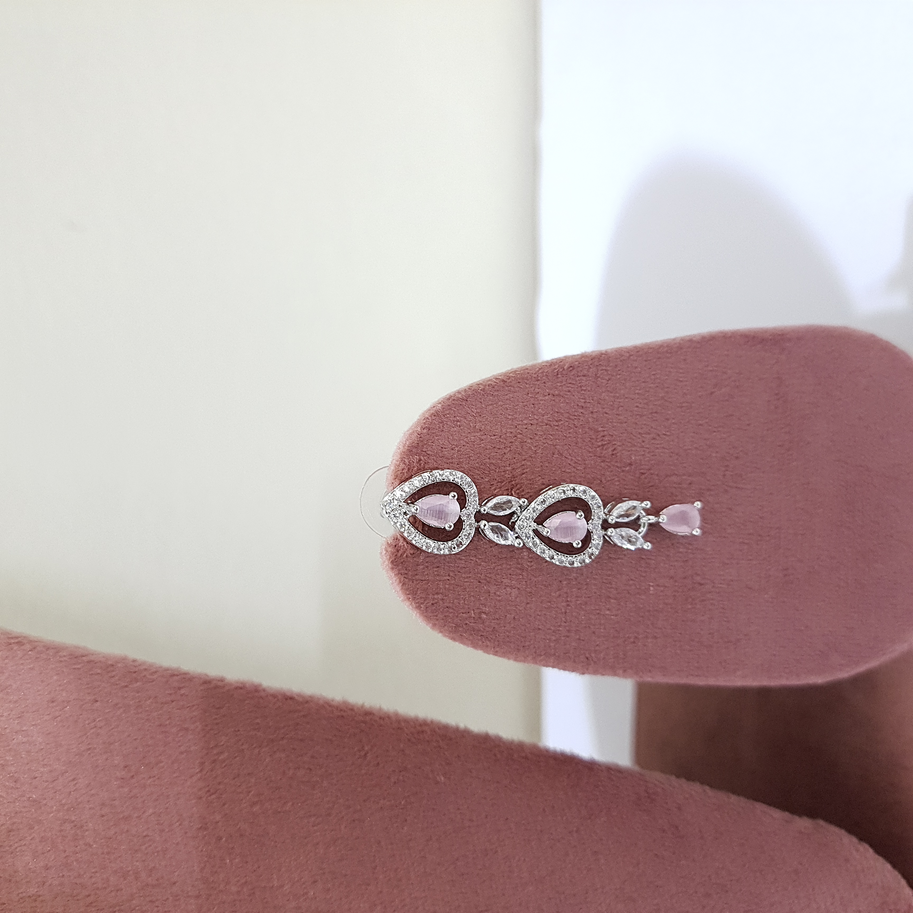Rosé Whisper Jewellery Set | Diamond Diaries Collection