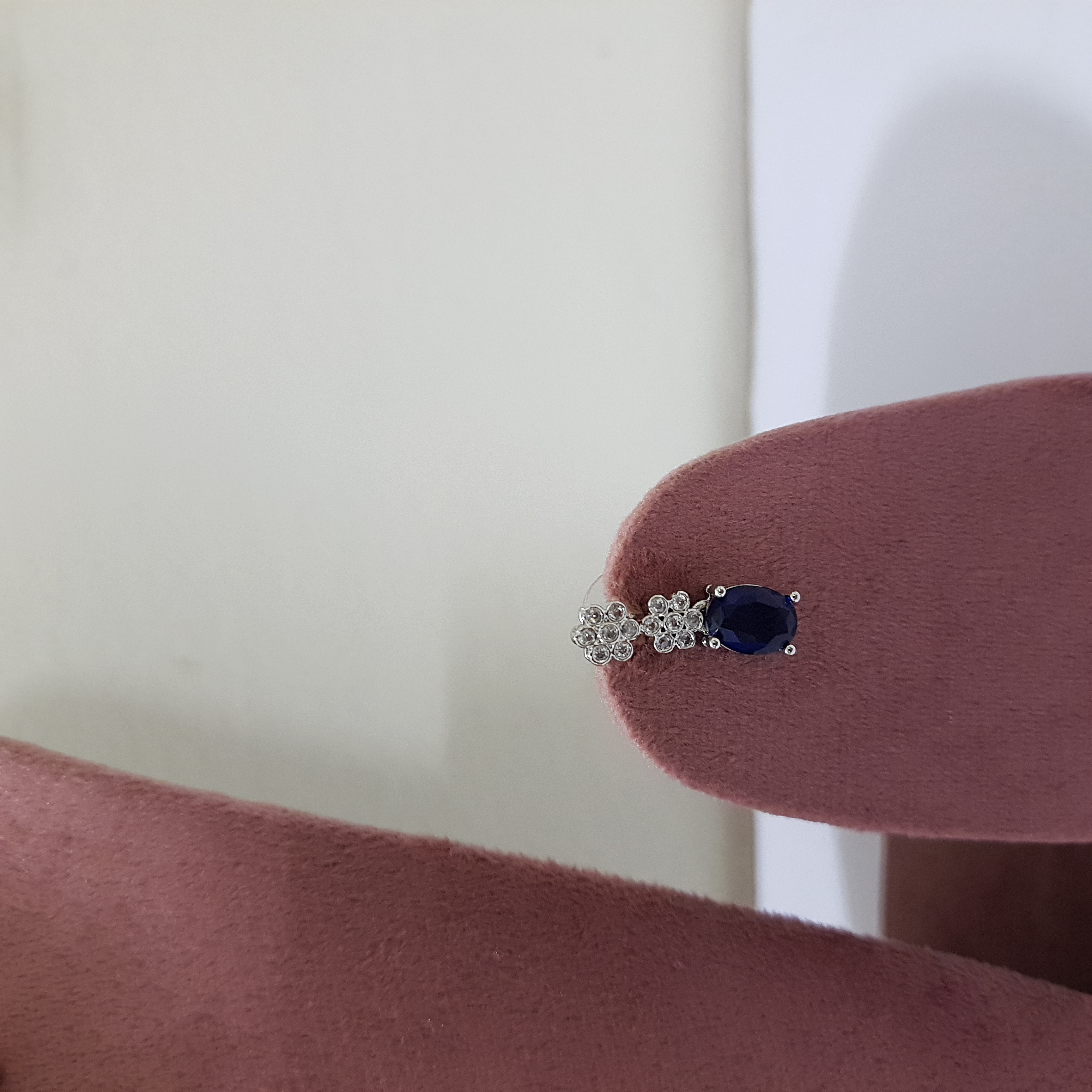 Sapphire Ovals Jewellery Set | Diamond Diaries Collection