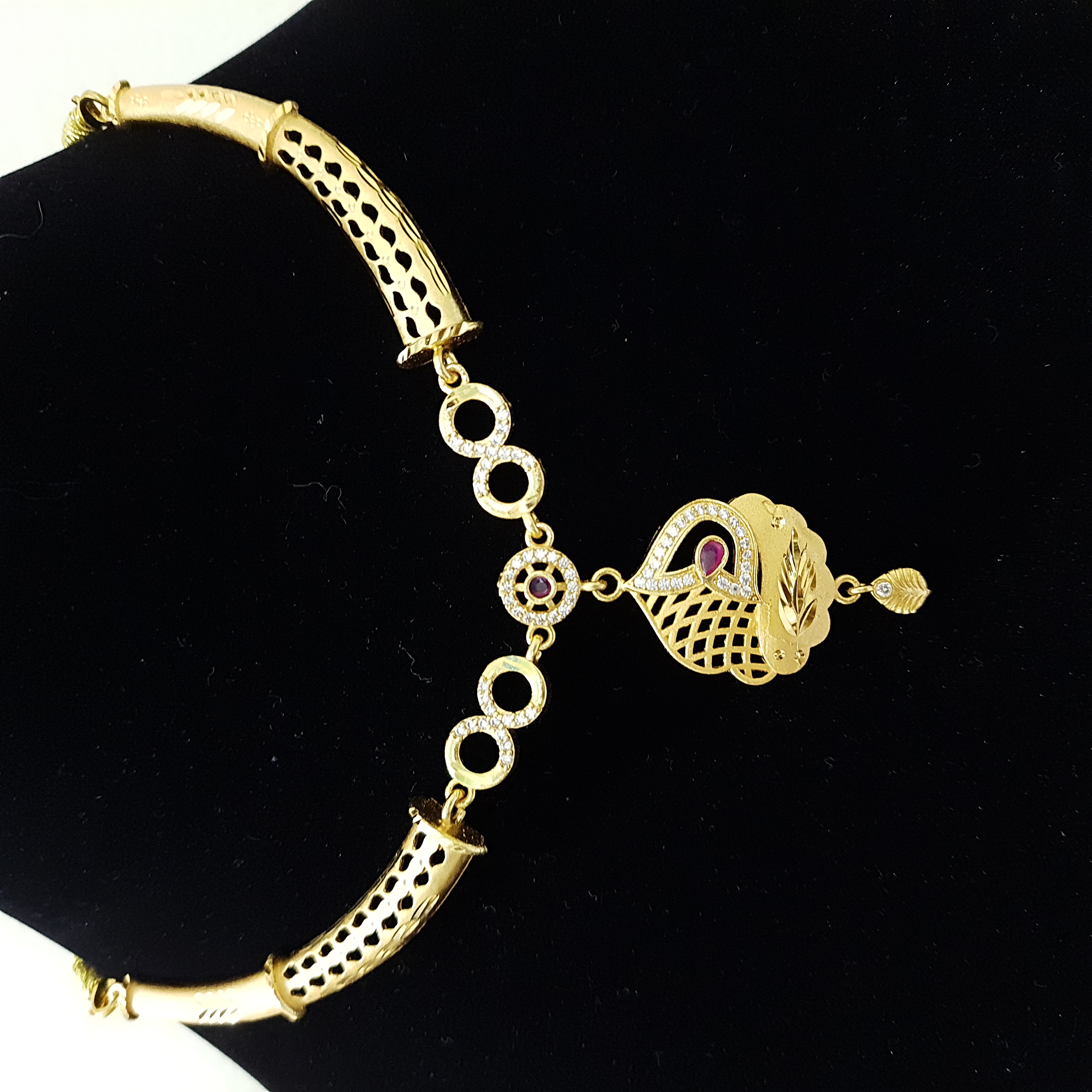 Padma Rekha Necklace & Earring Set | Swarna Kala Collection