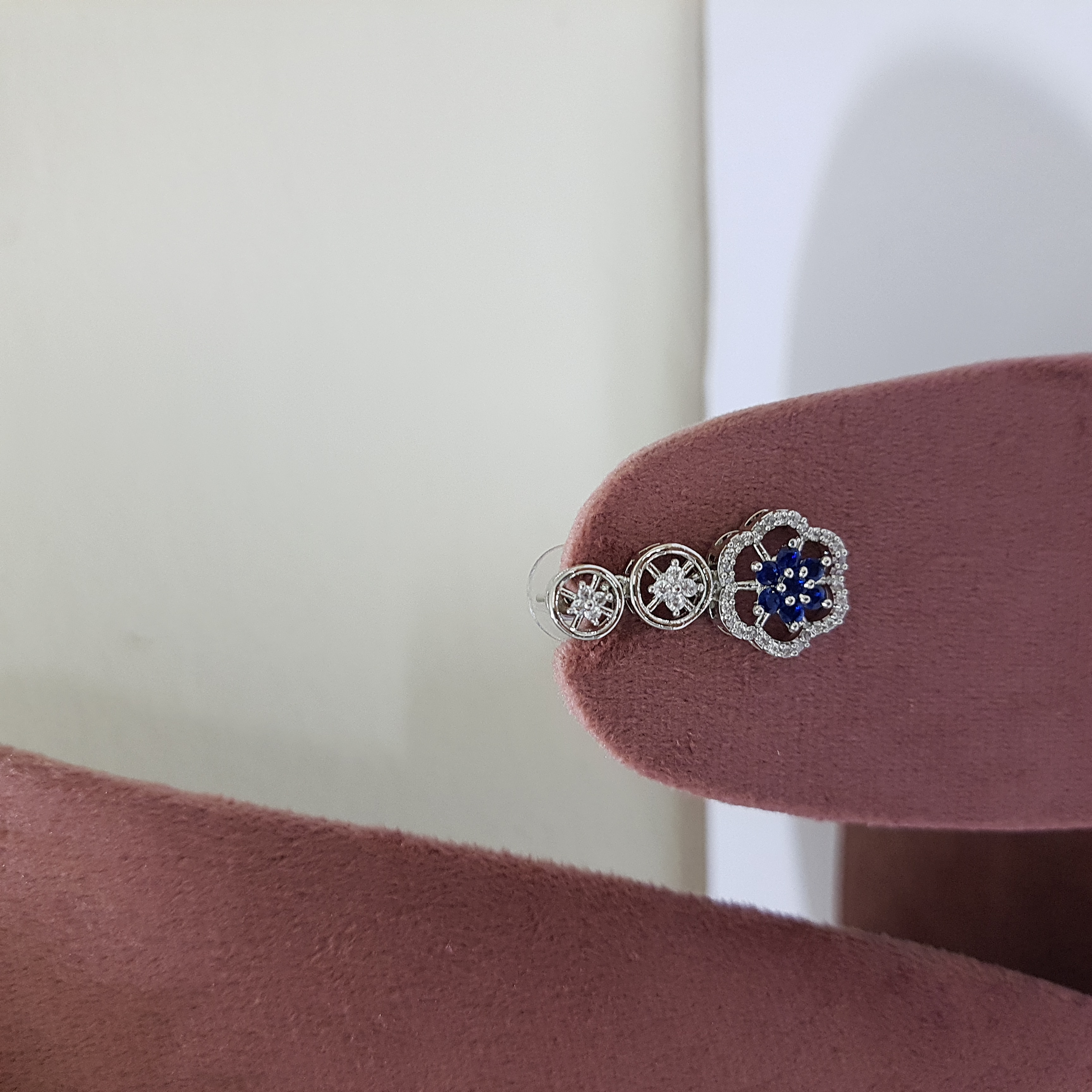 Midnight Blooms Jewellery Set | Diamond Diaries Collection