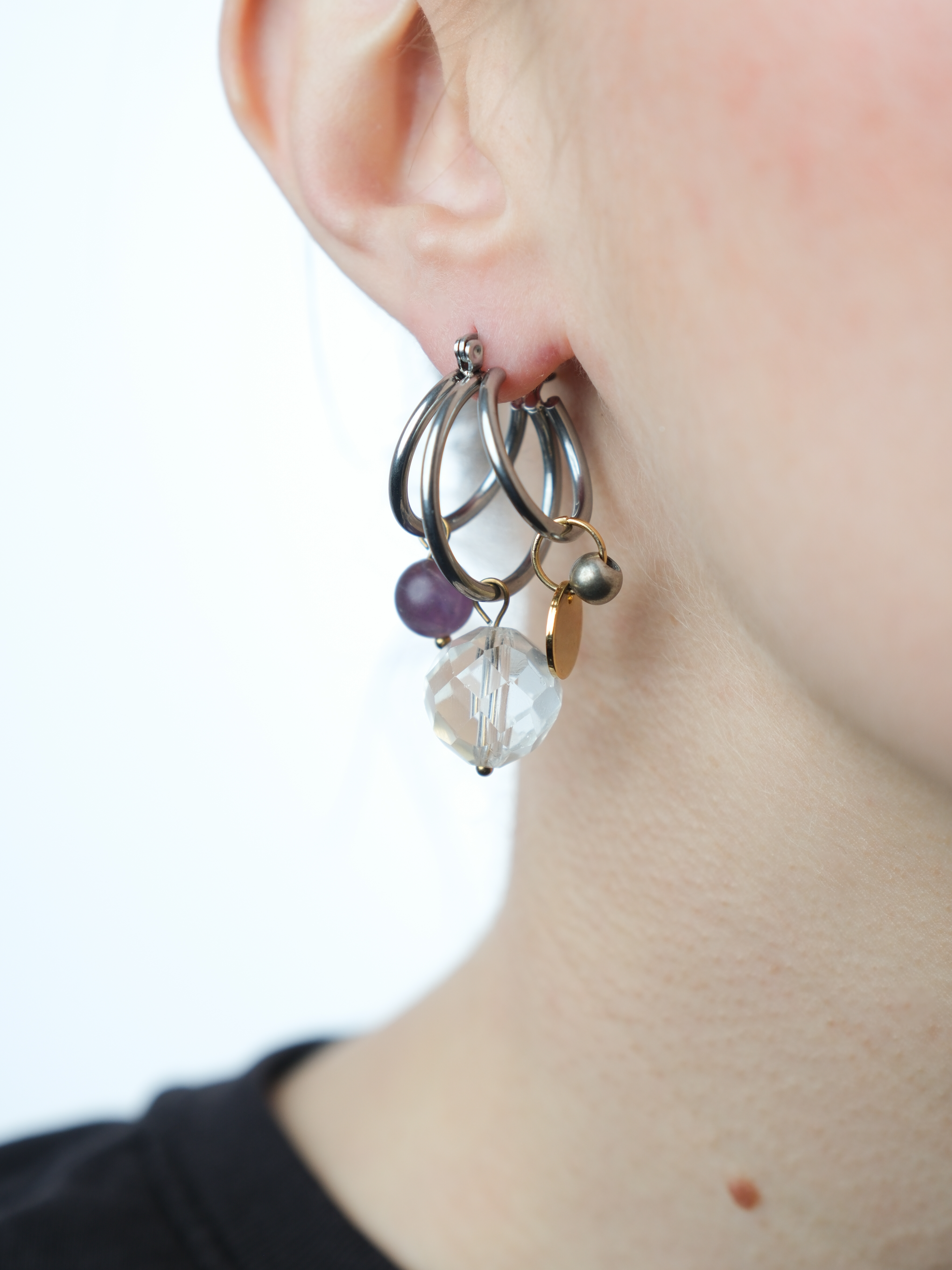 Paire de boucles Archeology