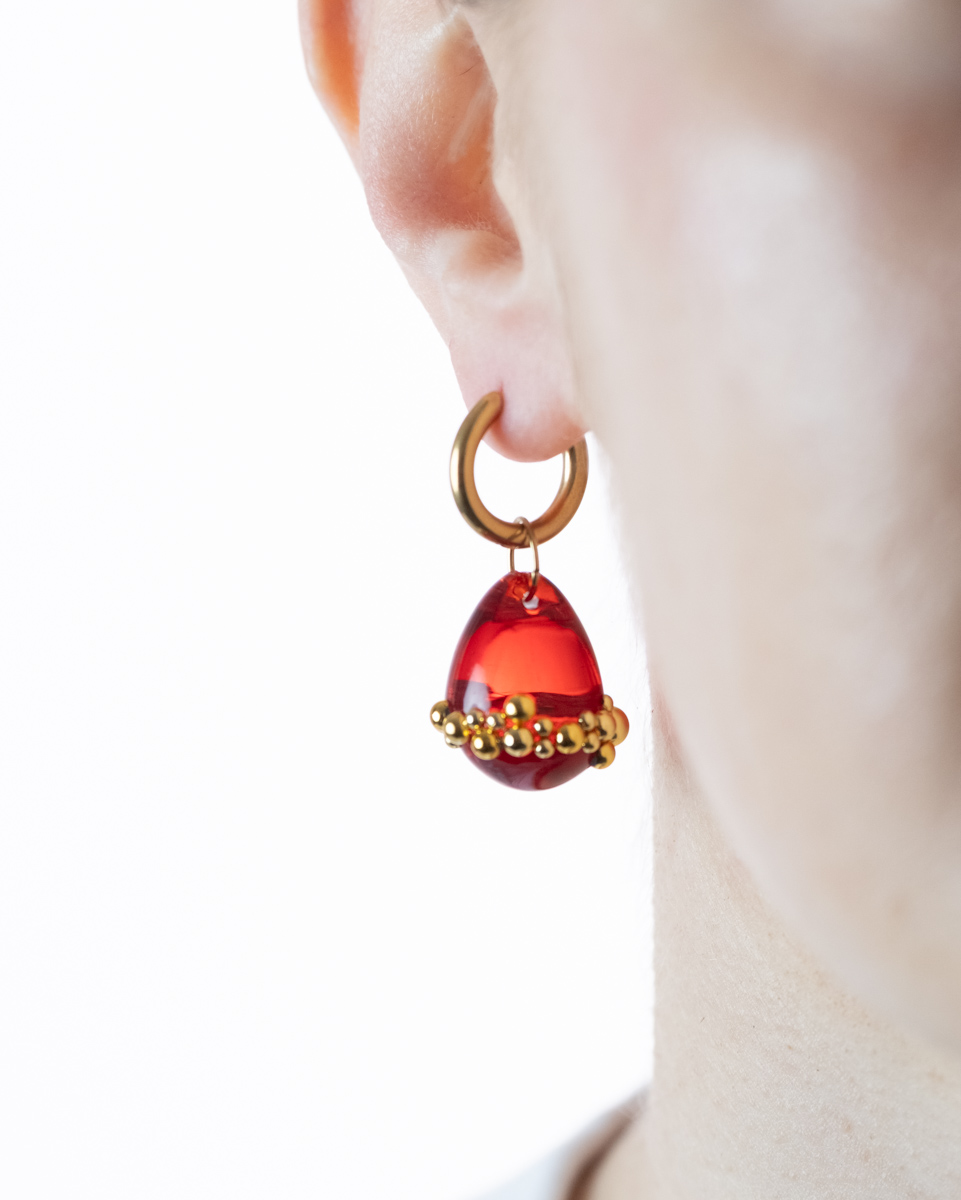 Mono boucle Fancy cherry