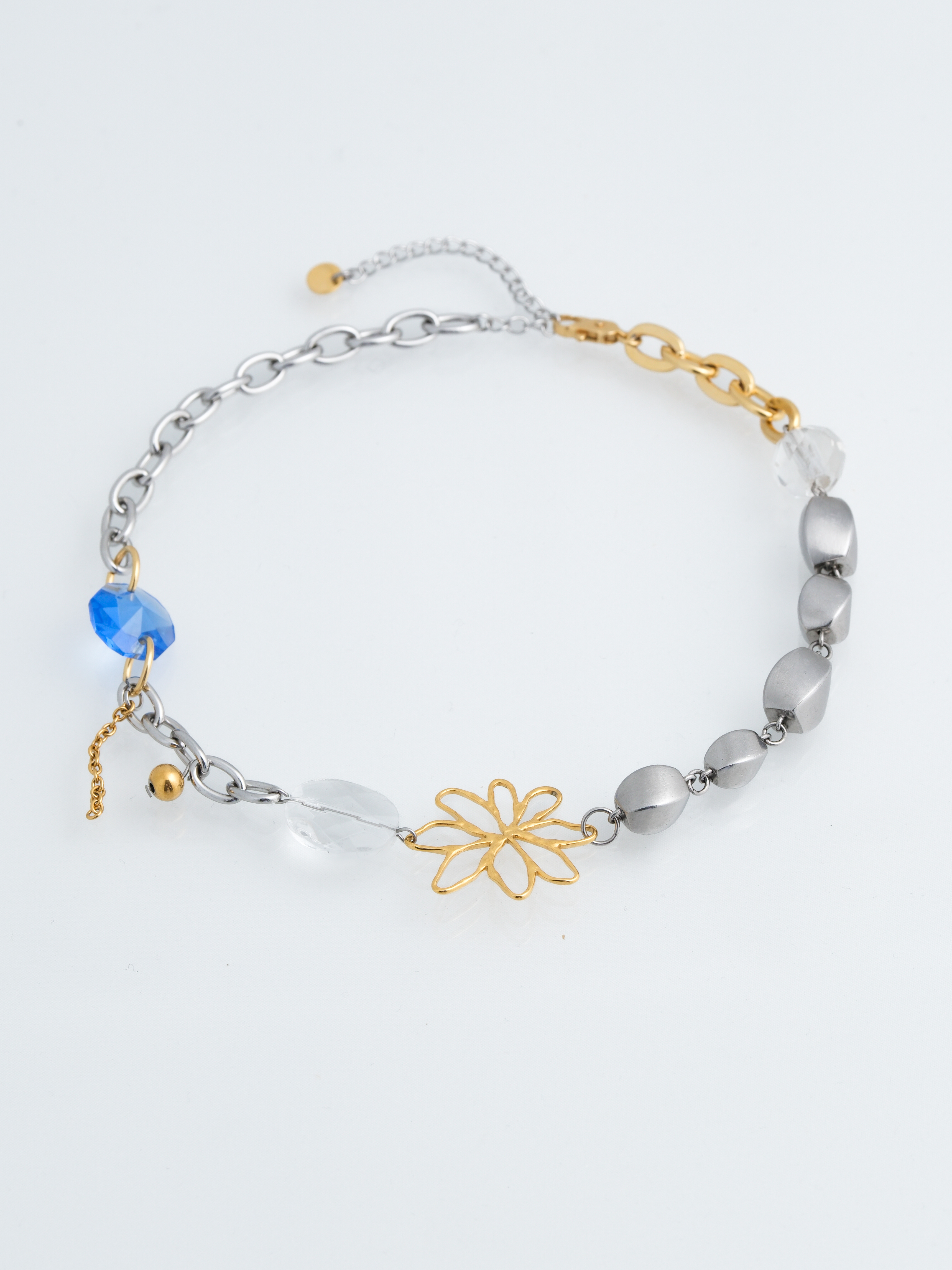 Collier Sky blue skin