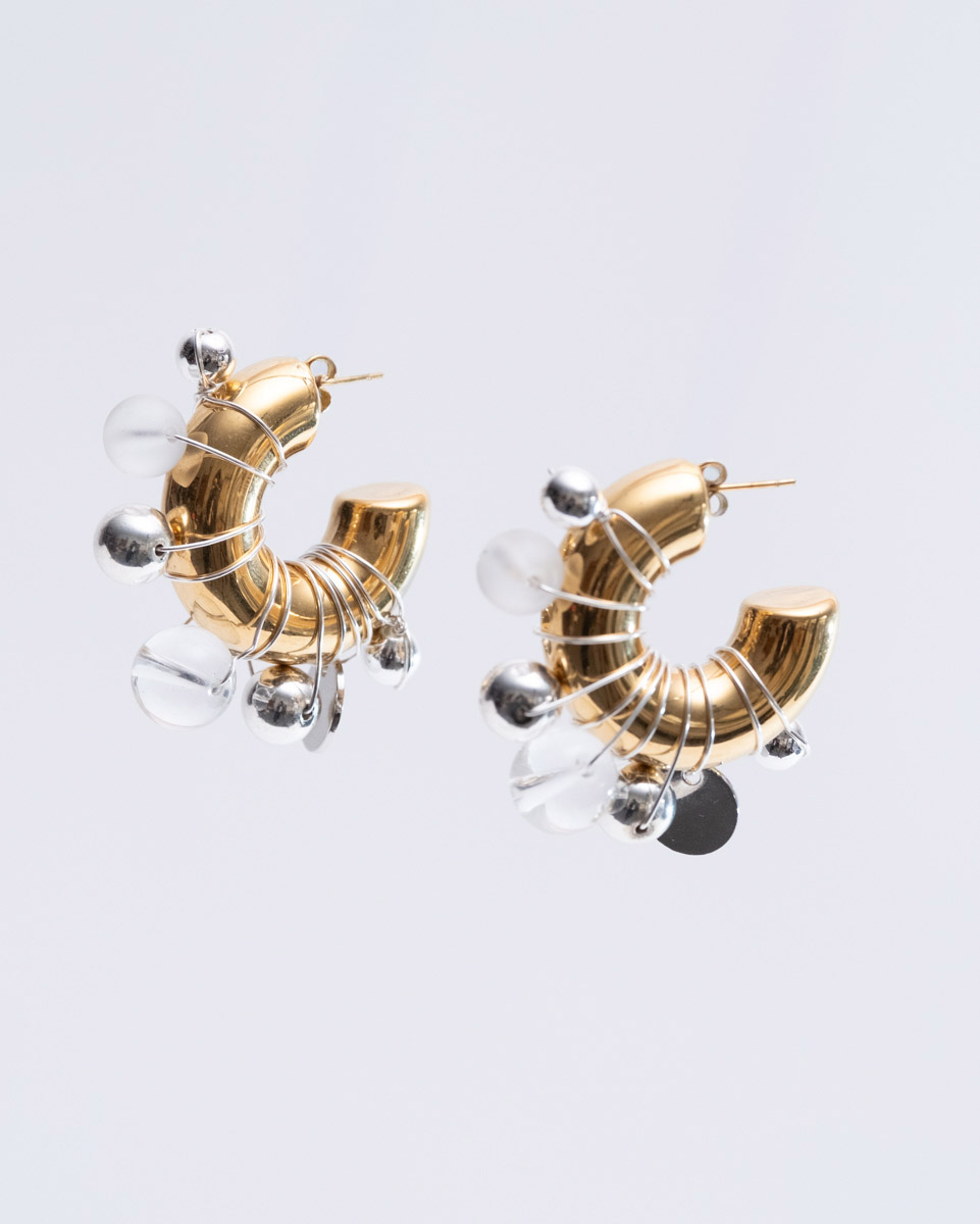 Paire de boucles Cosmos