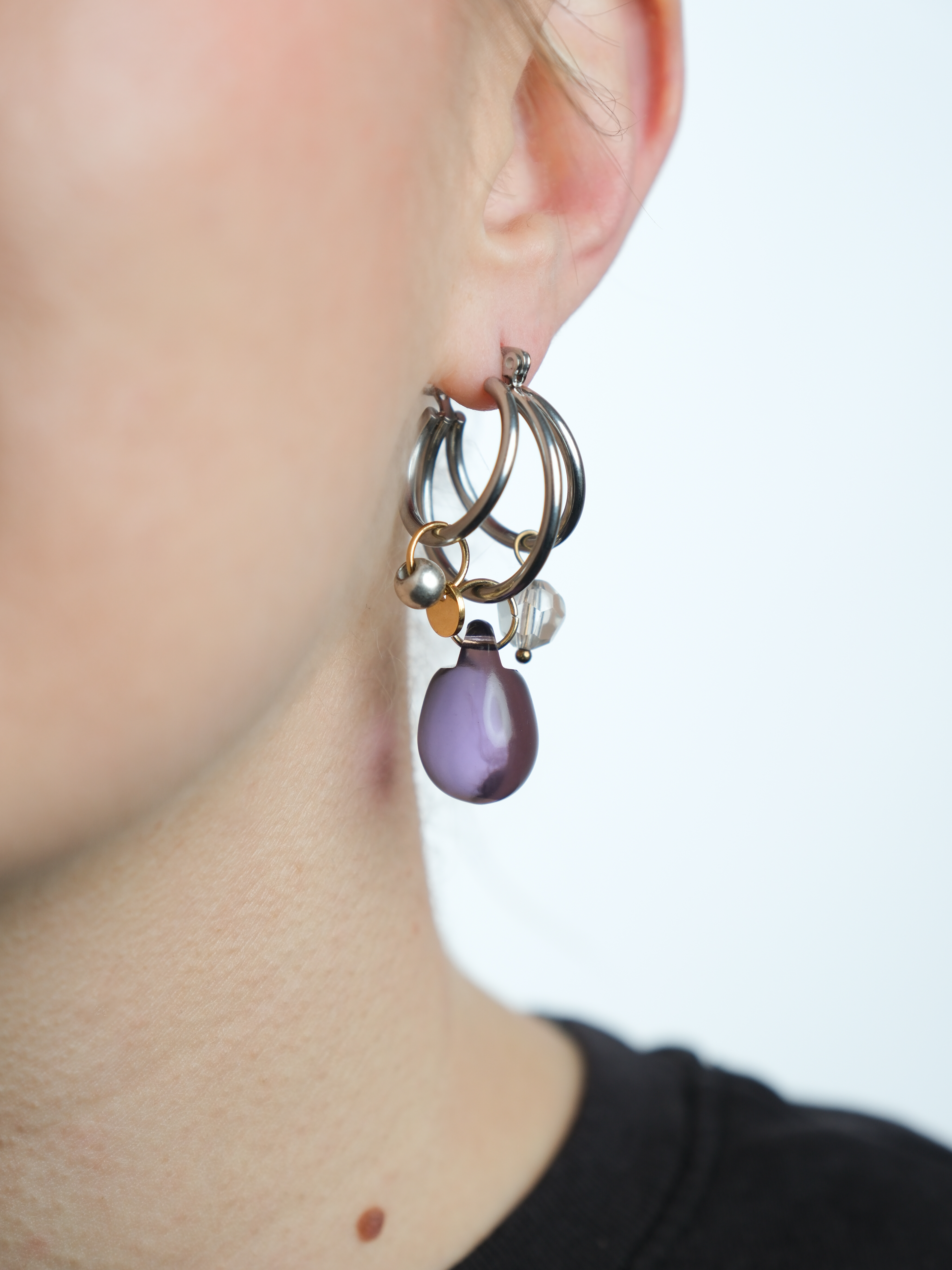 Paire de boucles Archeology