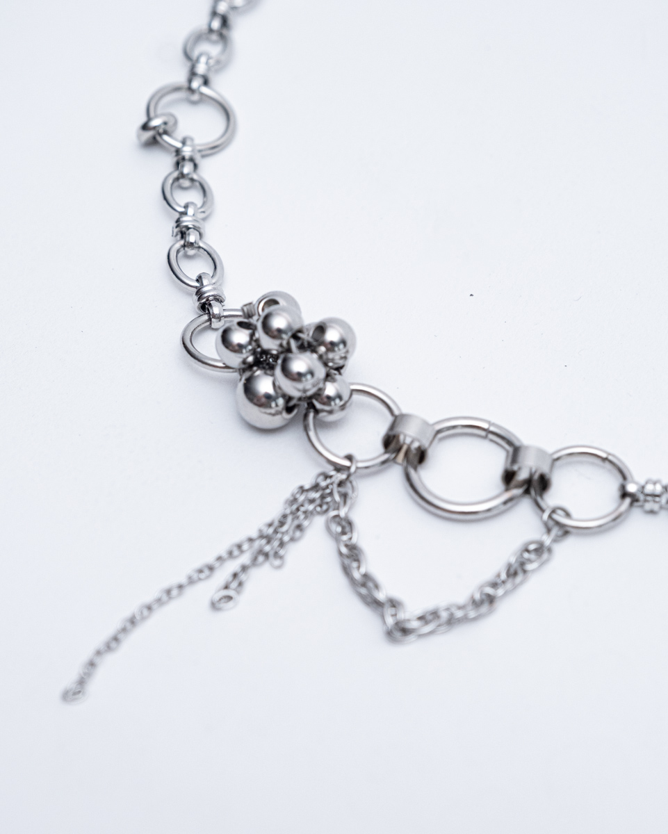Collier Silver berries